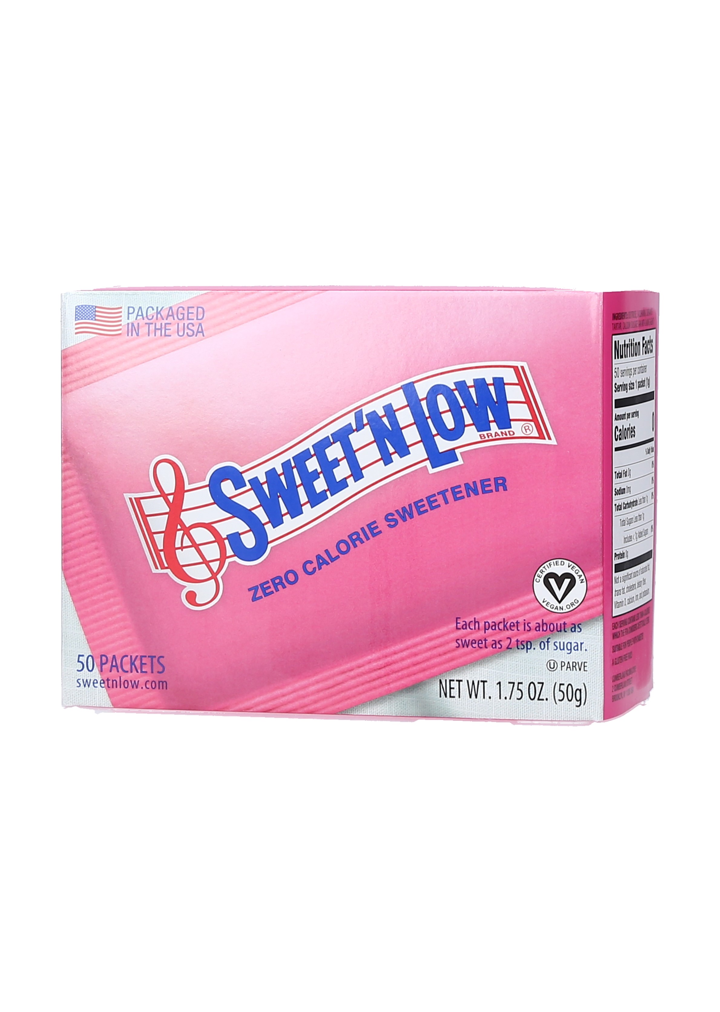 SUSTITUTO DE AZUCAR SWEET'N LOW (SOBRE) CAJA 12/50 SOB.