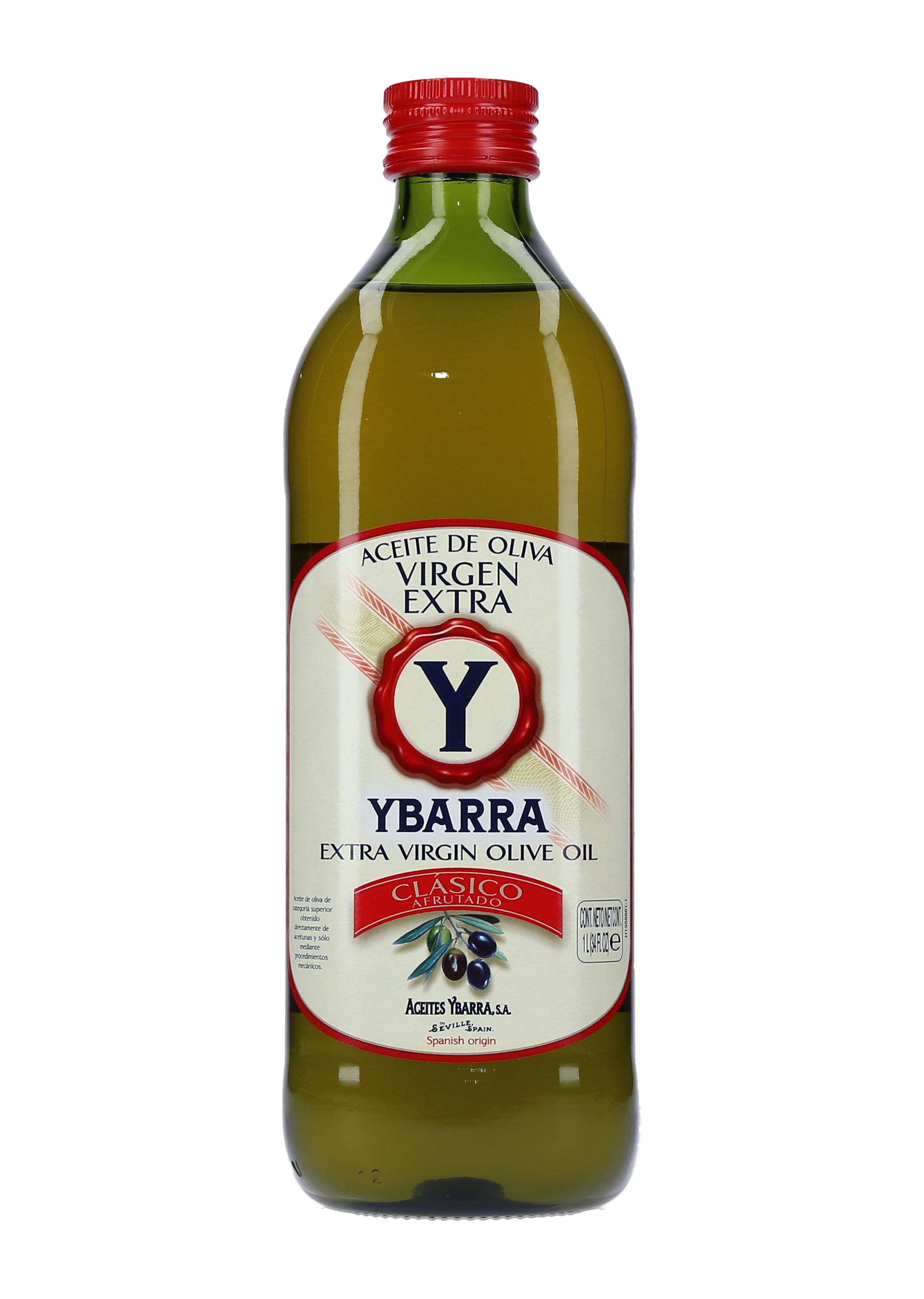 ACEITE DE OLIVA VIRGEN EX.YBARRA(VIDRIO) CAJA 12/1 LITRO