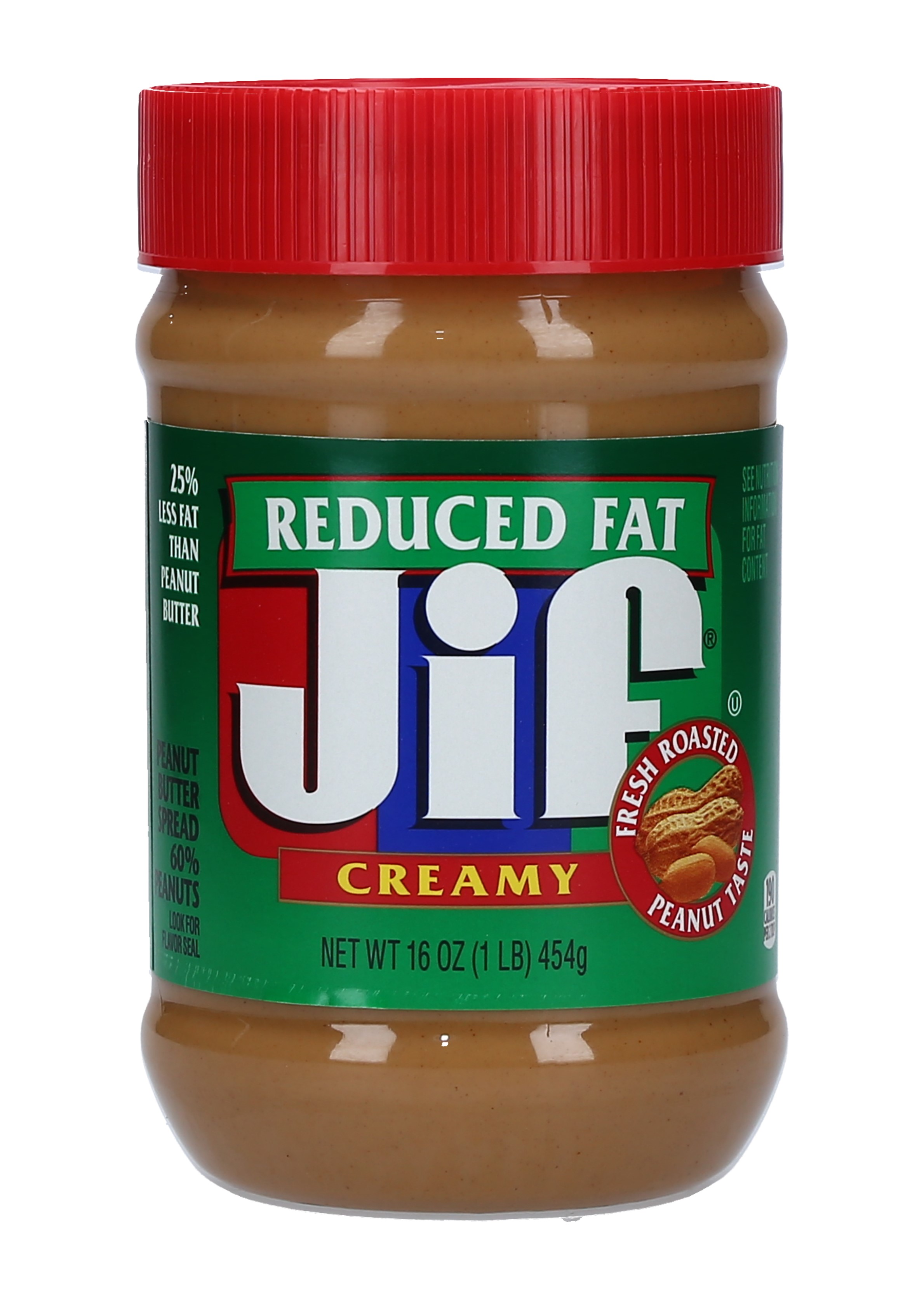 MANTEQUILLA MANI CREAMY REDUCED FAT JIF CAJA 12/16 ONZ