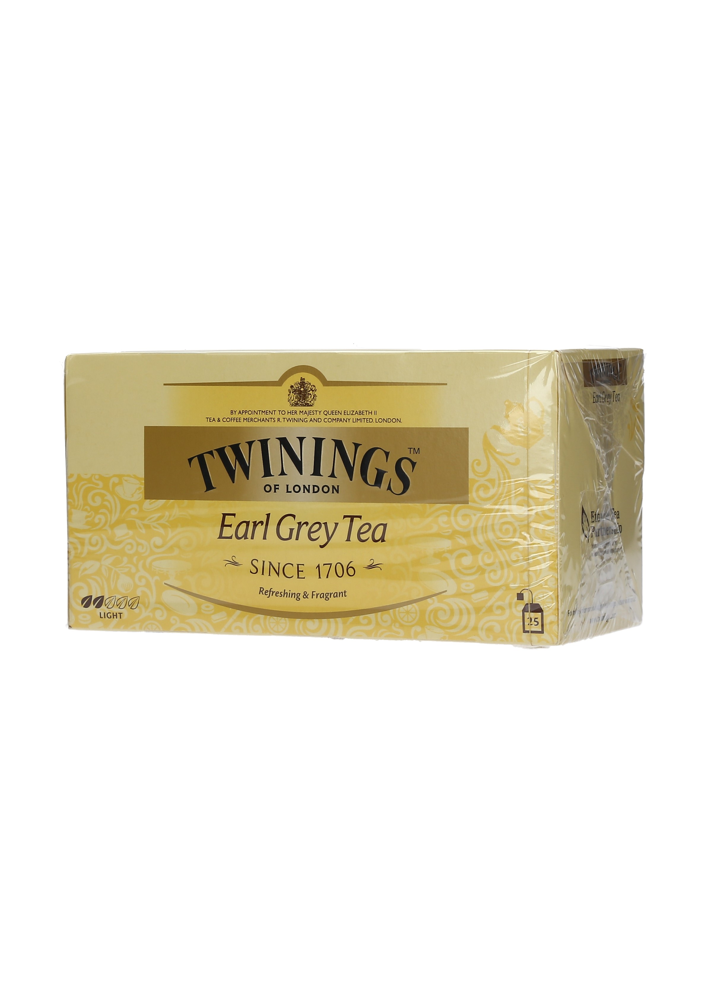 TE NEGRO EARL GREY CLASSIC TWININGS12002 CAJA 12/25 INF.