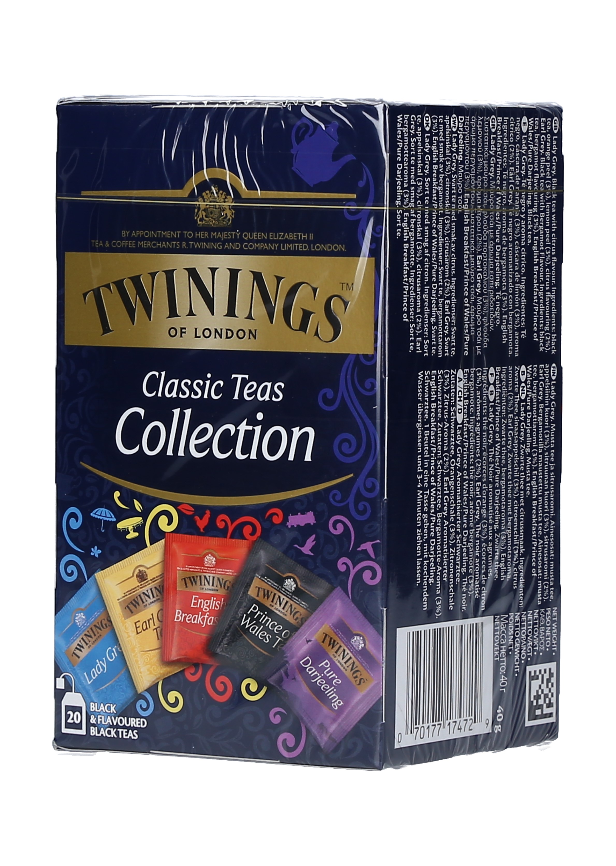 TE NEGRO COLLECTI CLASSIC TWININGS 15459 CAJA 8/20 INF.