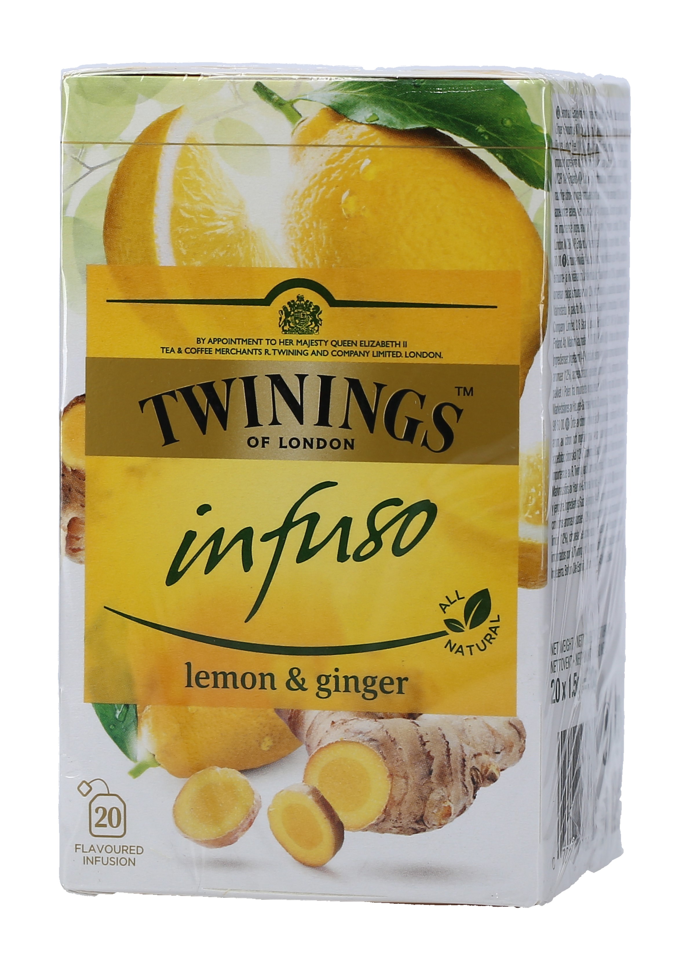 TE LIMON Y JENGIBRE TWININGS       14749 CAJA 4/20 INF.