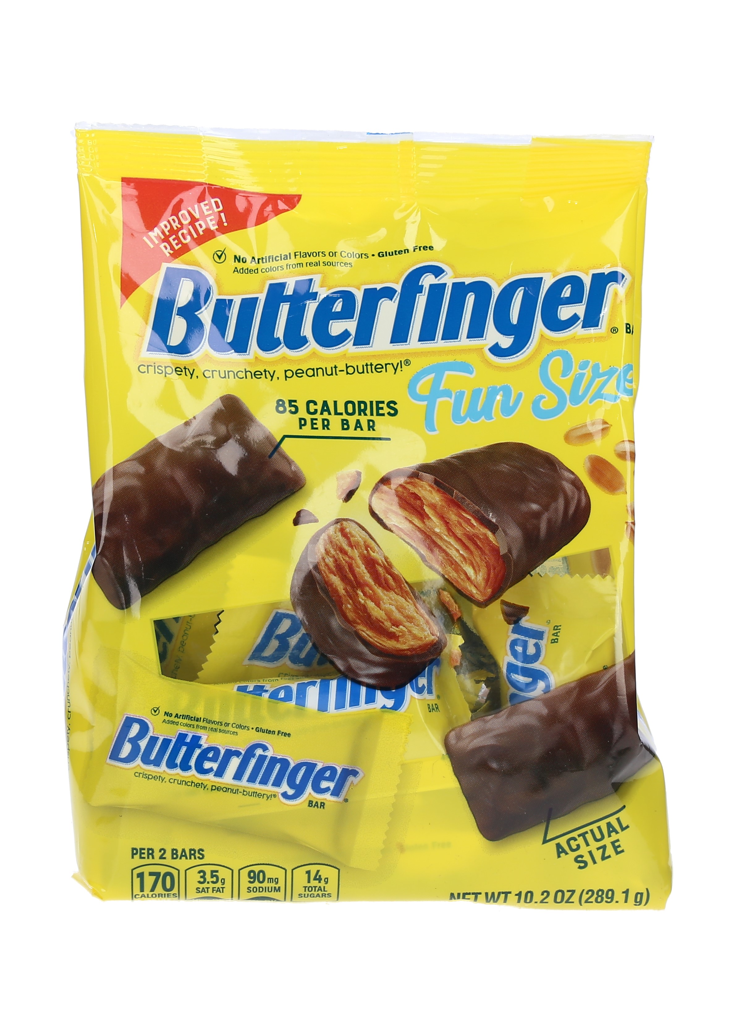 CHOCOLATE FUN SIZE BUTTERFINGER    10030 CAJA 6/10.2 OZ.