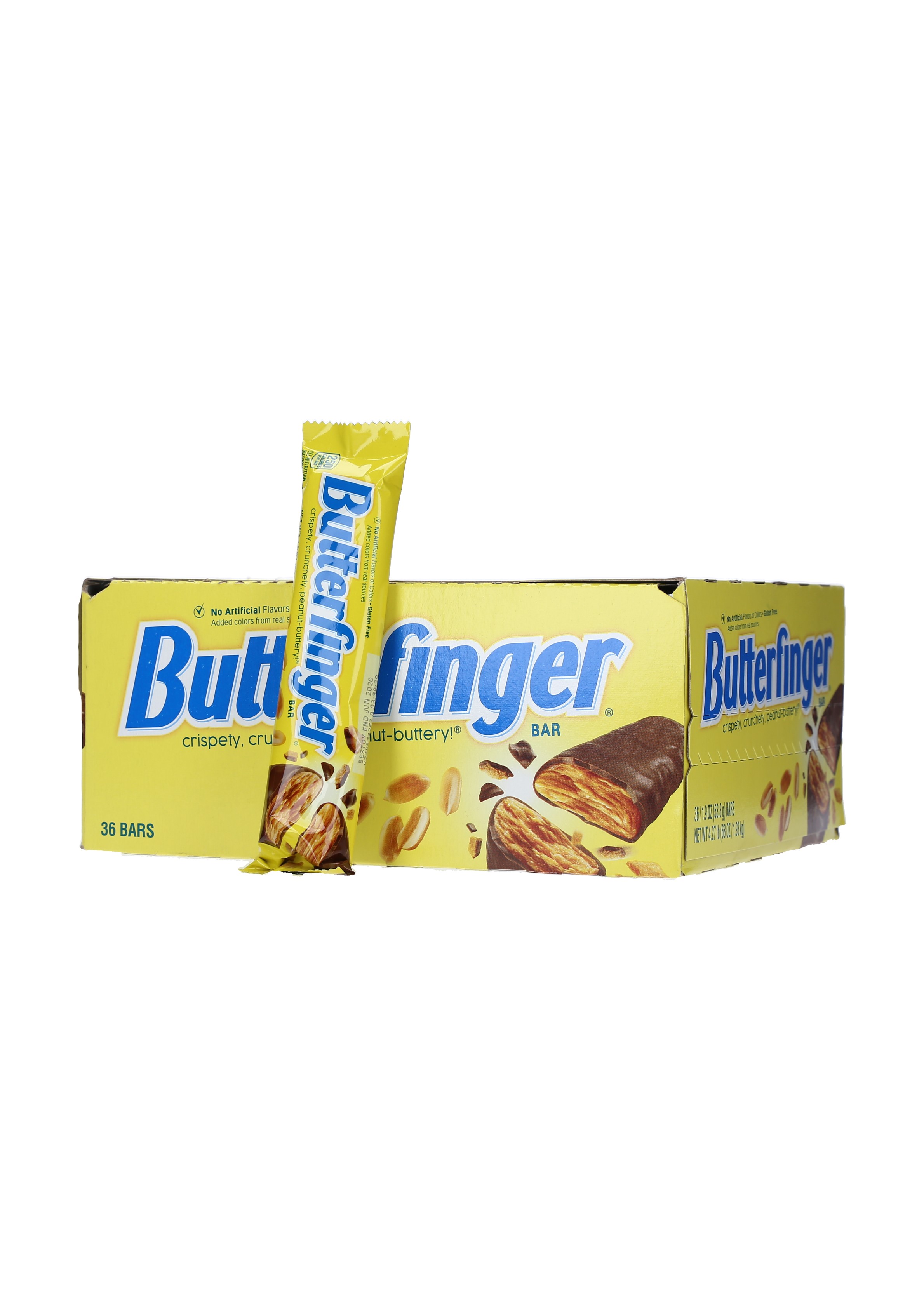 CHOCOLATE BARRA BUTTERFINGER       53105 CAJA 8/36X1.9OZ