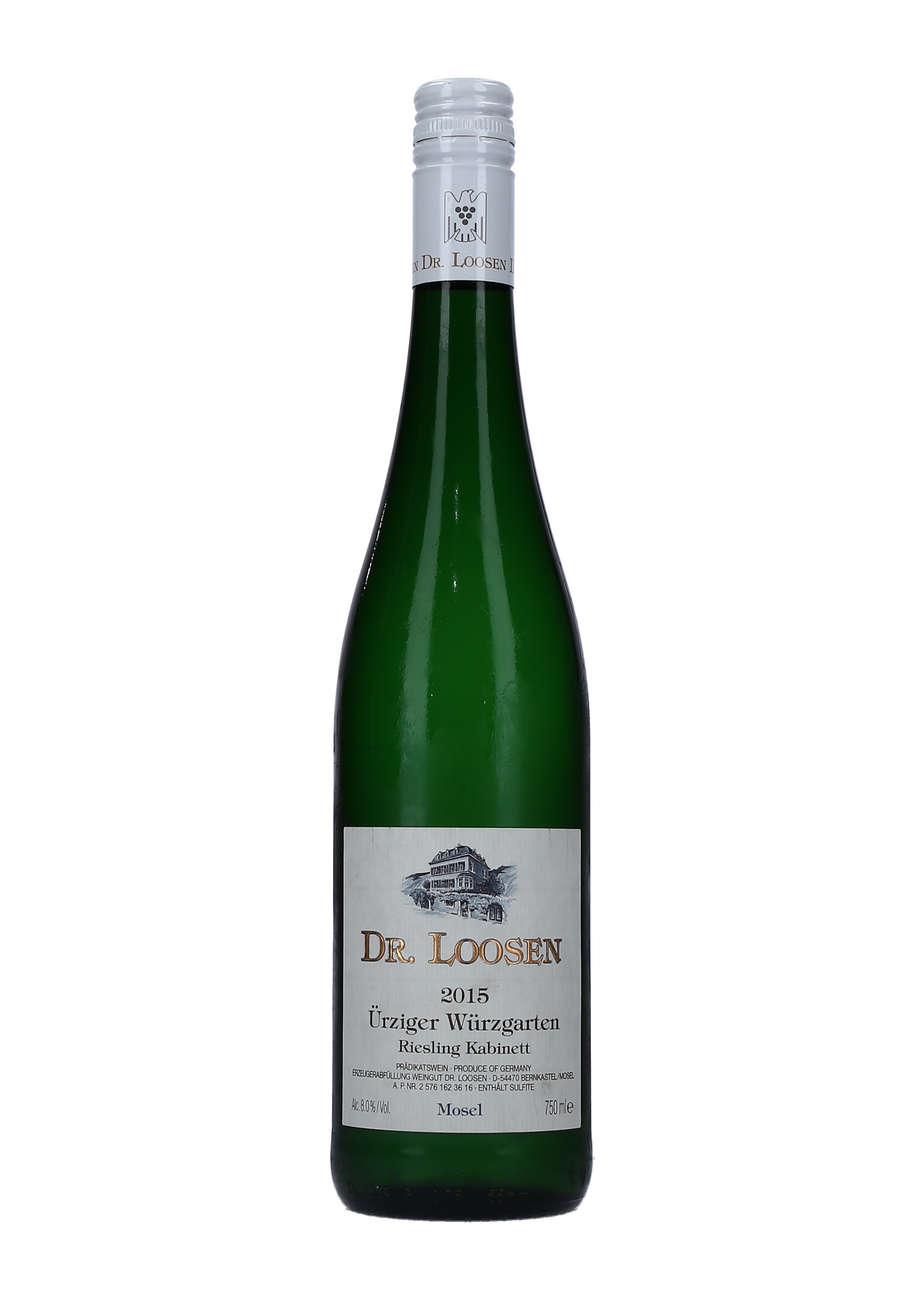 VINO BCO RIESLING URZIGER DR.LOOSEN   20 CAJA 12/75 CL.