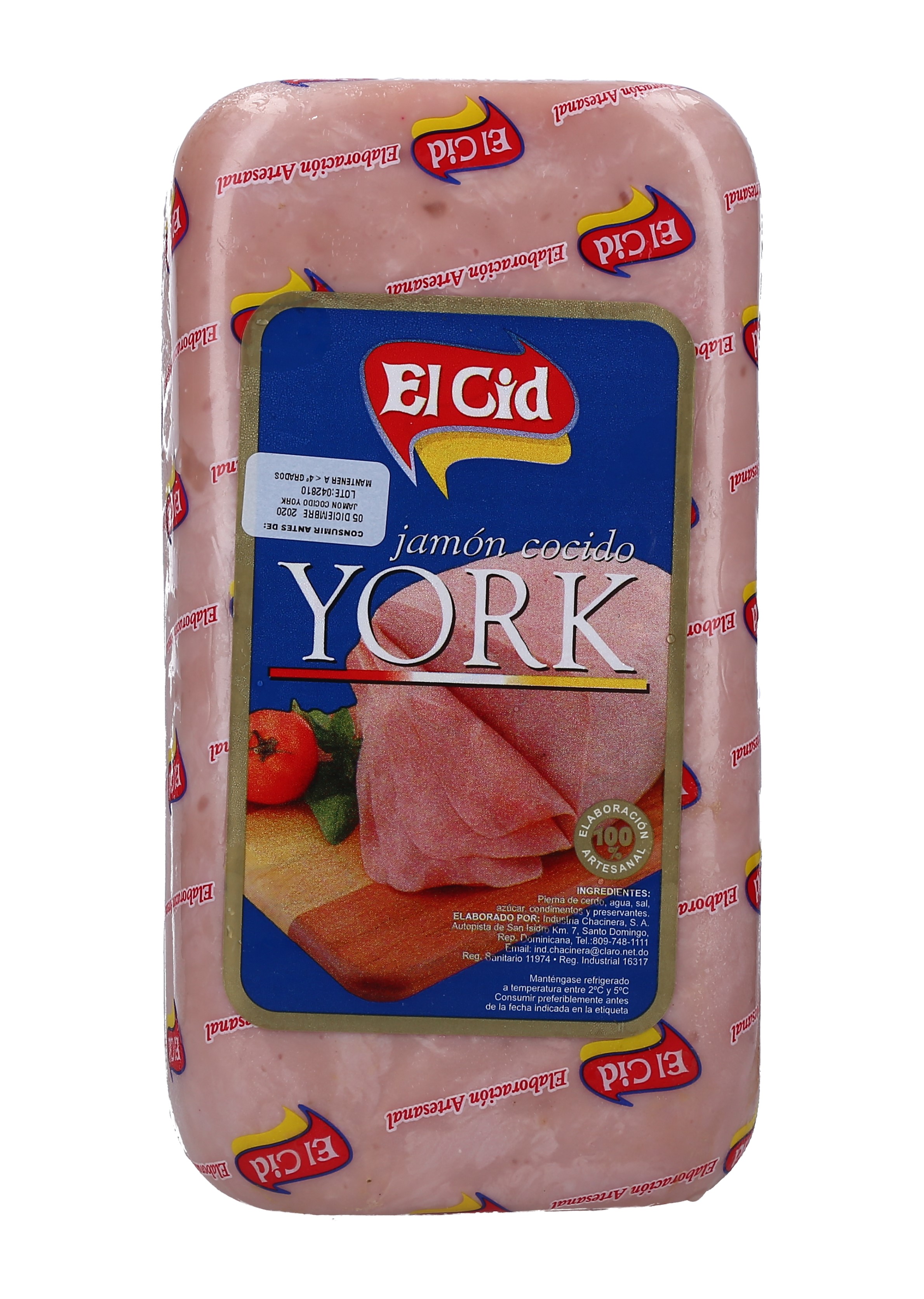 JAMON COCIDO YORK EL CID  (34 LB) LIB. LIBRA