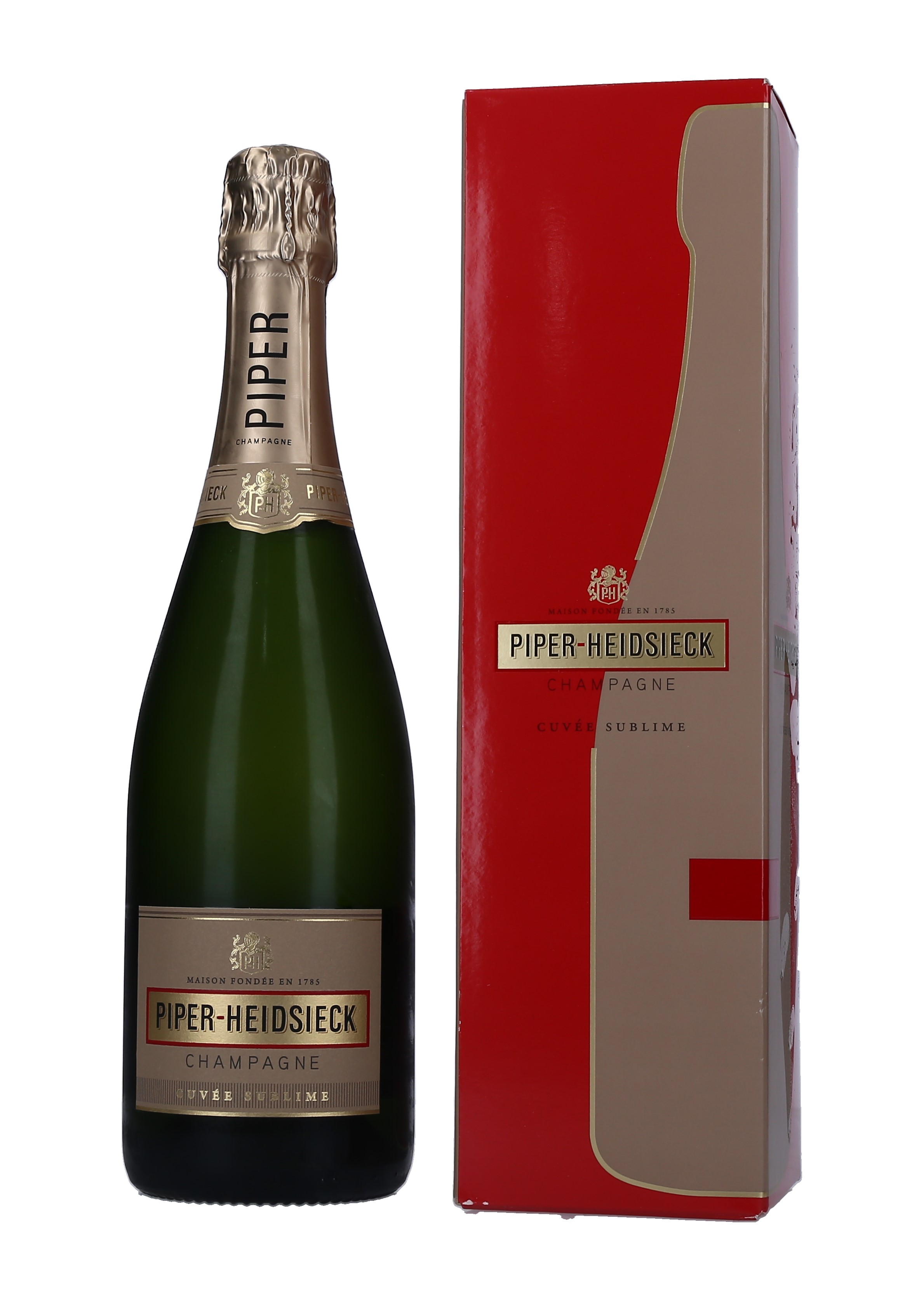 CHAMPAGNE SUBLIME PIPER HEIDSICK S/EST. CAJA 6/75 CL.