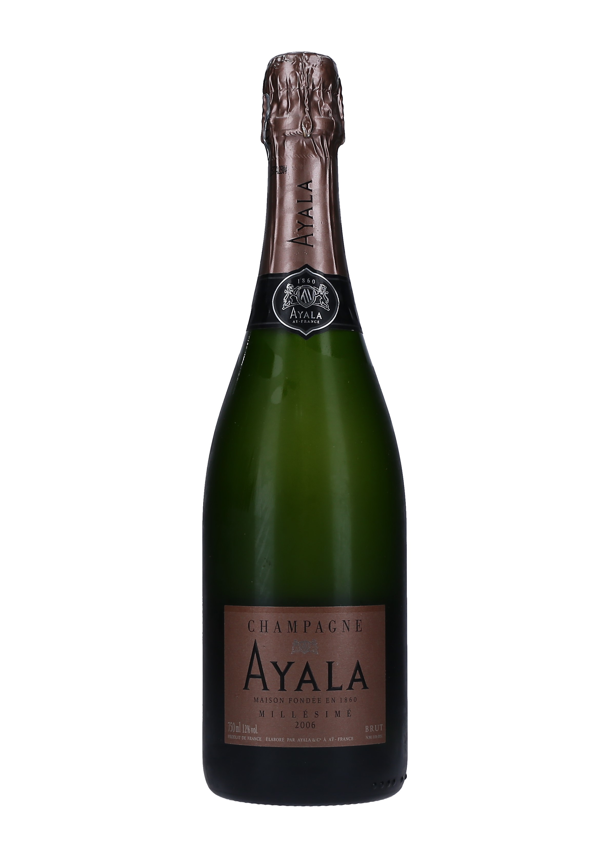 CHAMPAGNE BRUT MILLESIME VINTAGE AYALA09 CAJA 6/75 CL.