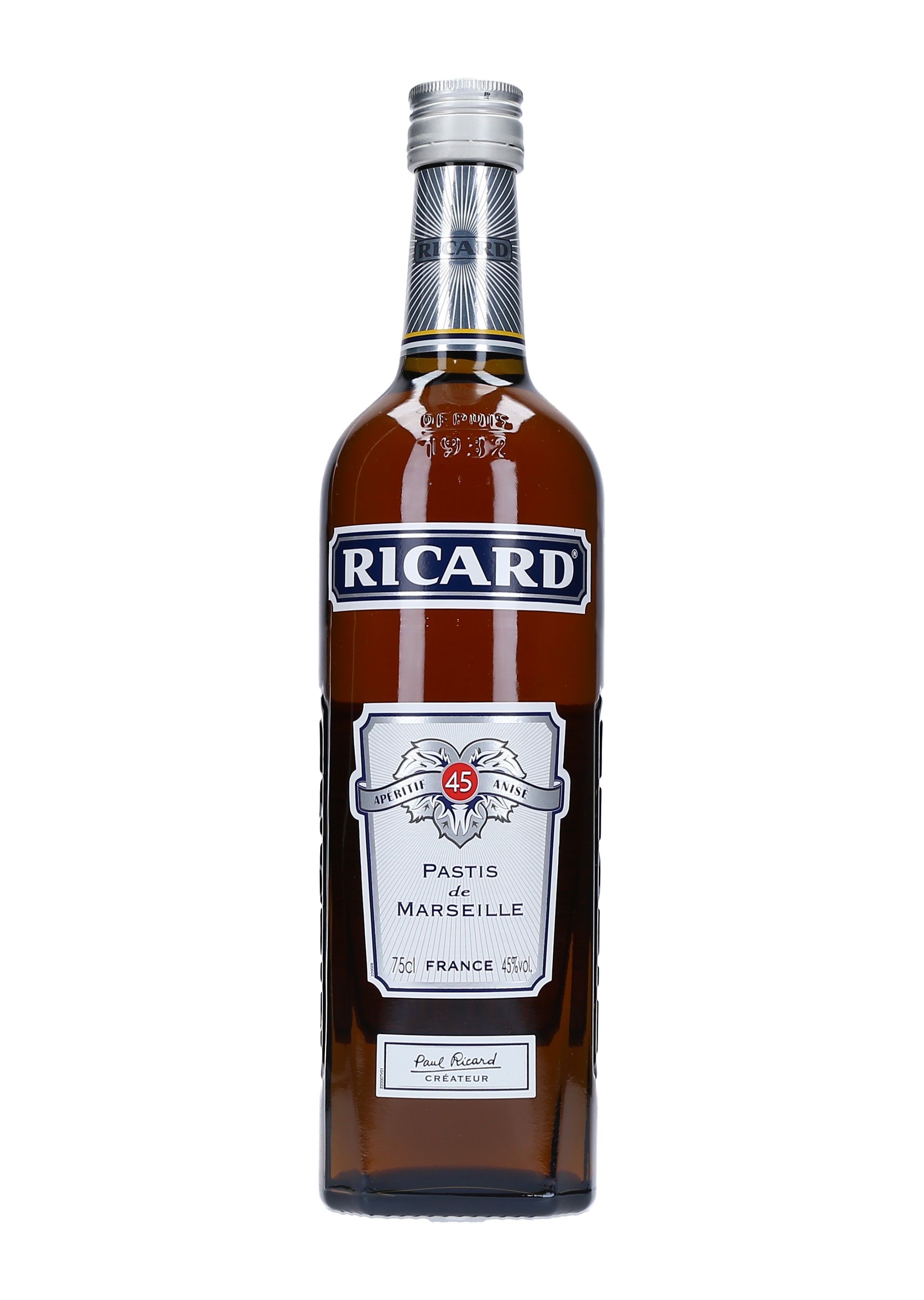 APERITIVO PASTIS DE MARSEILLE RICARD CAJA 12/75 CL.