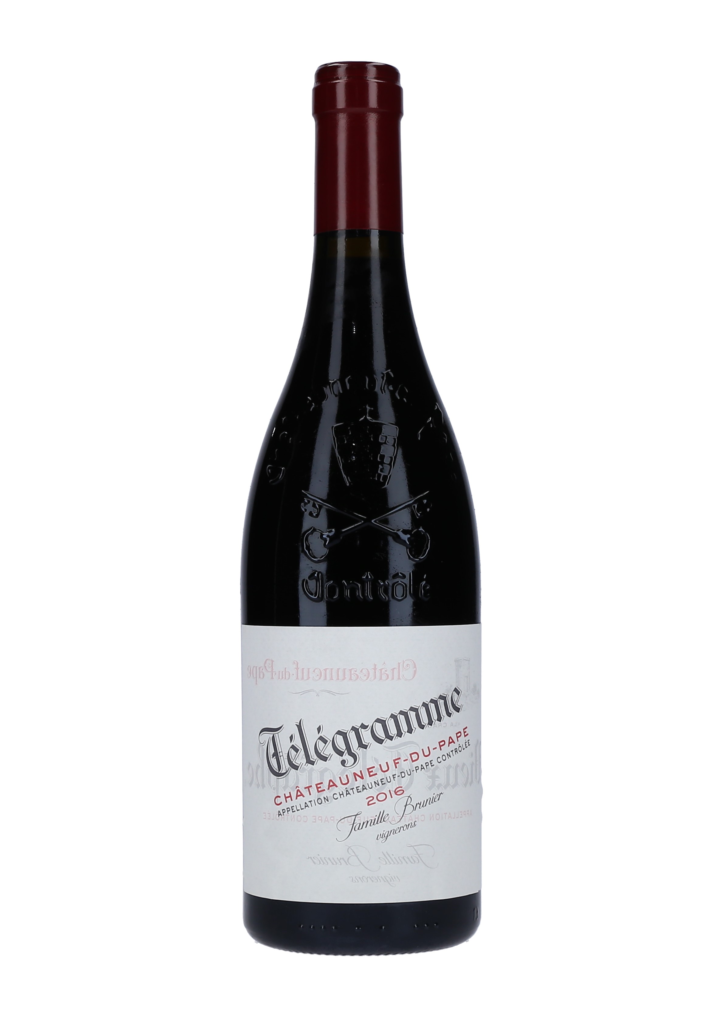 VINO TTO CHATEAUNEUF-DU-PAPE TELEGRAME20 CAJA 12/75 CL.