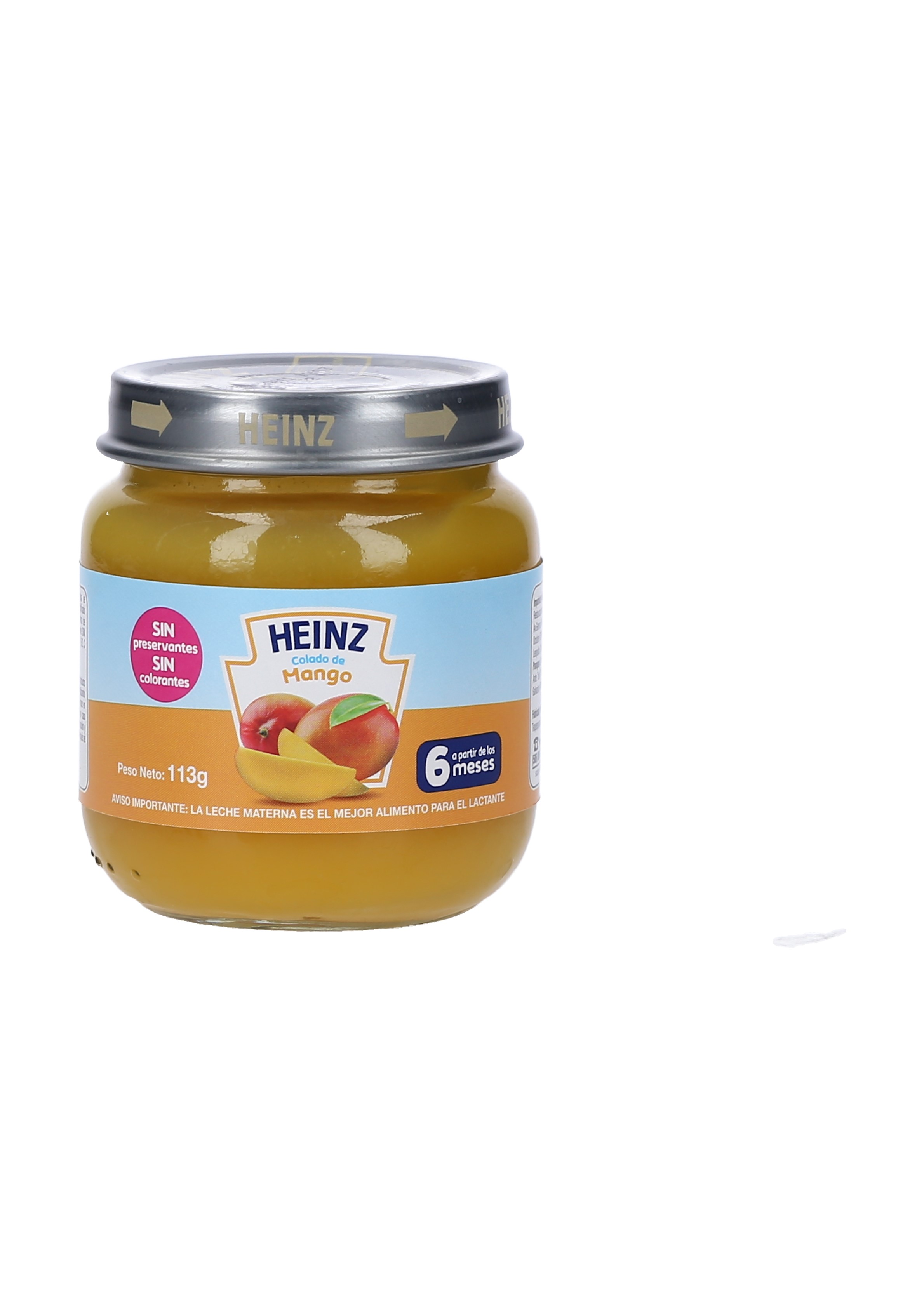 COMPOTA MANGO HEINZ             (VIDRIO) CAJA 24/113 GRS