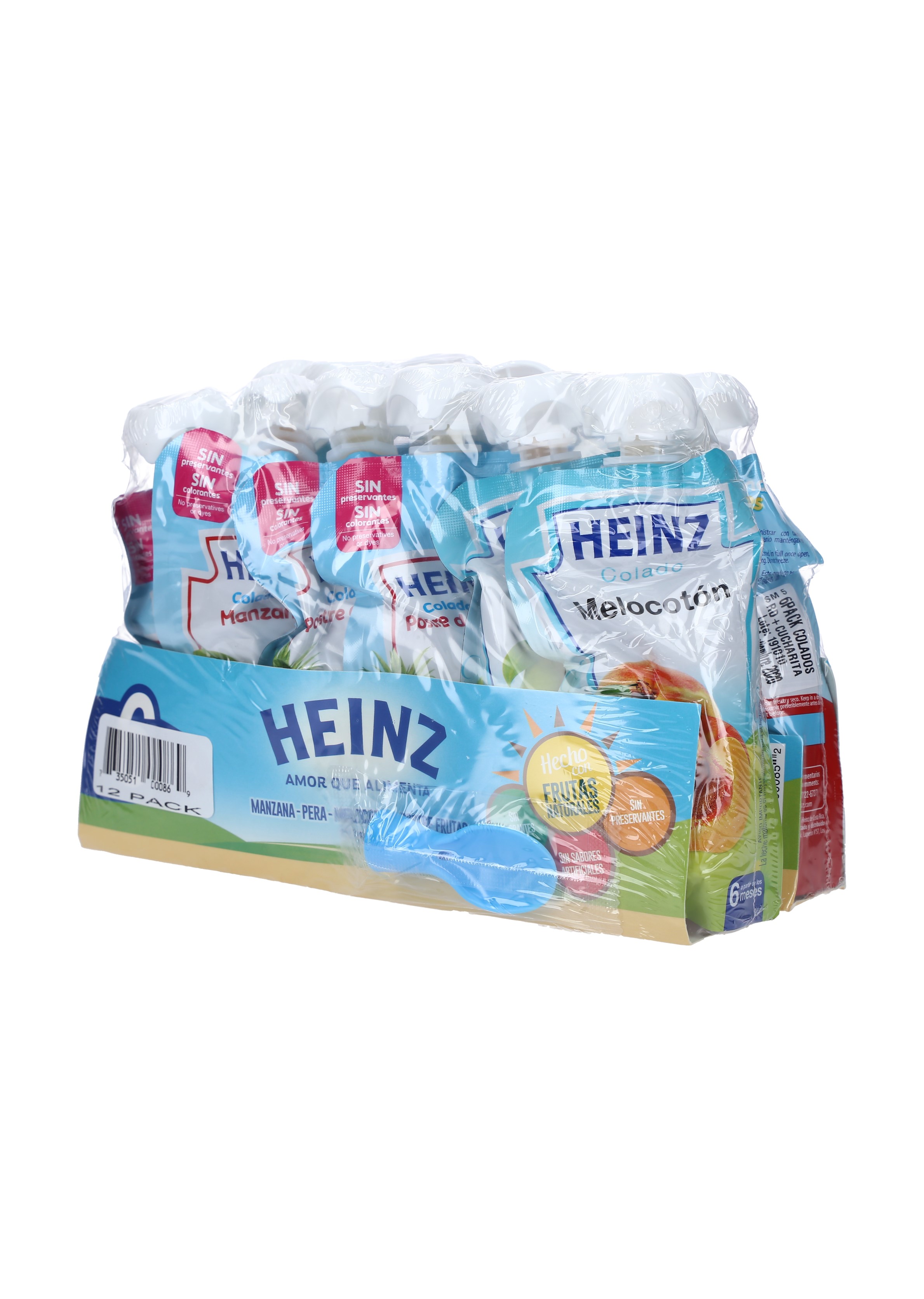 COMPOTA SURTIDA HEINZ - FLEX 12PACK CAJA 2X12/113GR