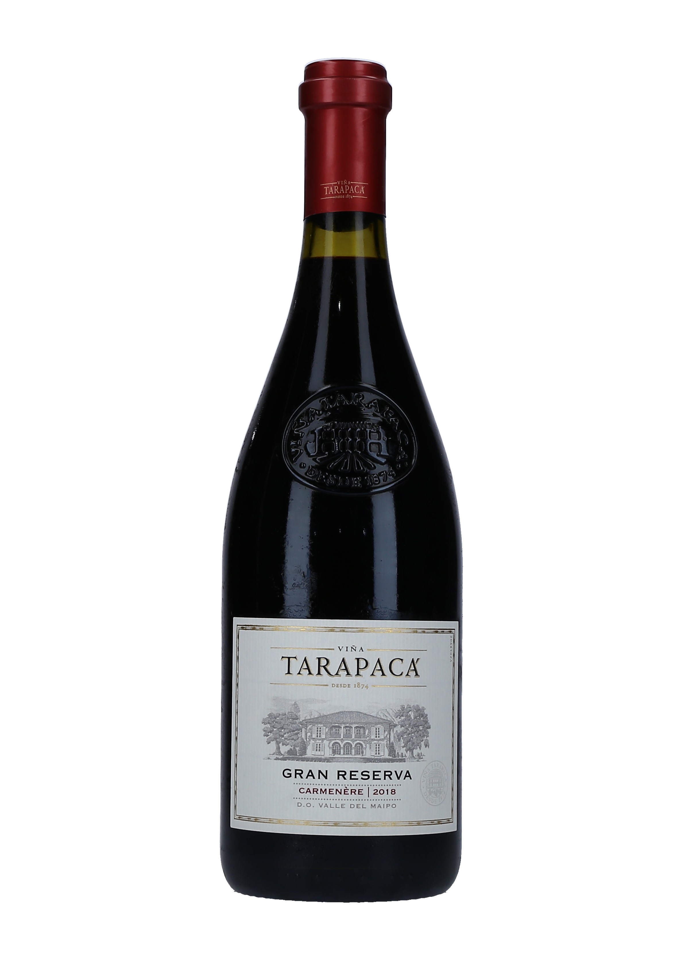 VINO TINTO GR RVA CARMENERE TARAPACA  21 CAJA 12/75 CL.