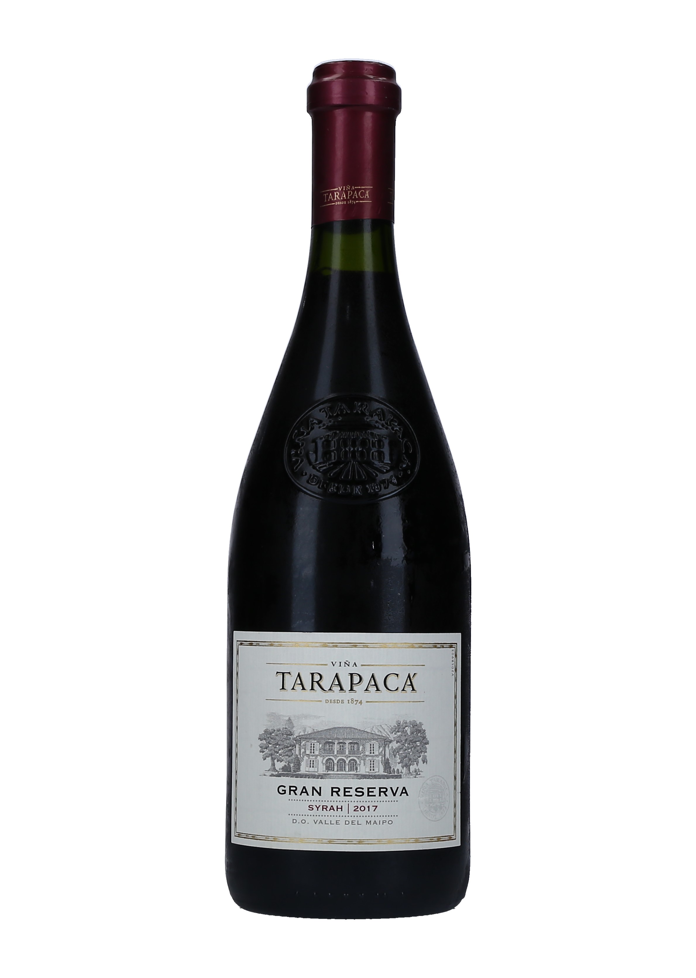 VINO TINTO GR RVA SYRAH VI¥A TARAPACA 21 CAJA 12/75 CL.