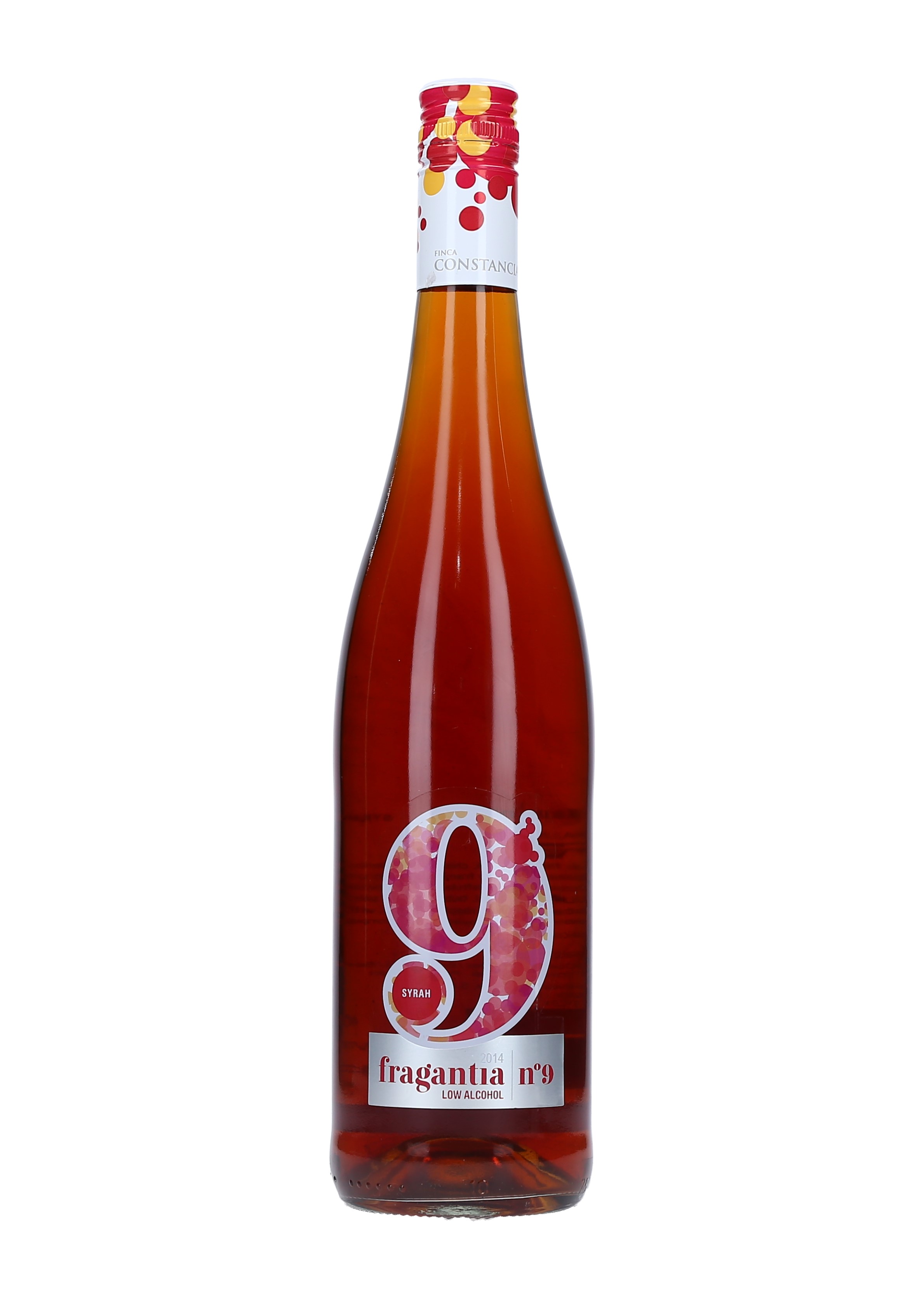 VINO ROSADO SYRAH FRAGANTIA (9.5%)    14 CAJA 6/75 CL.