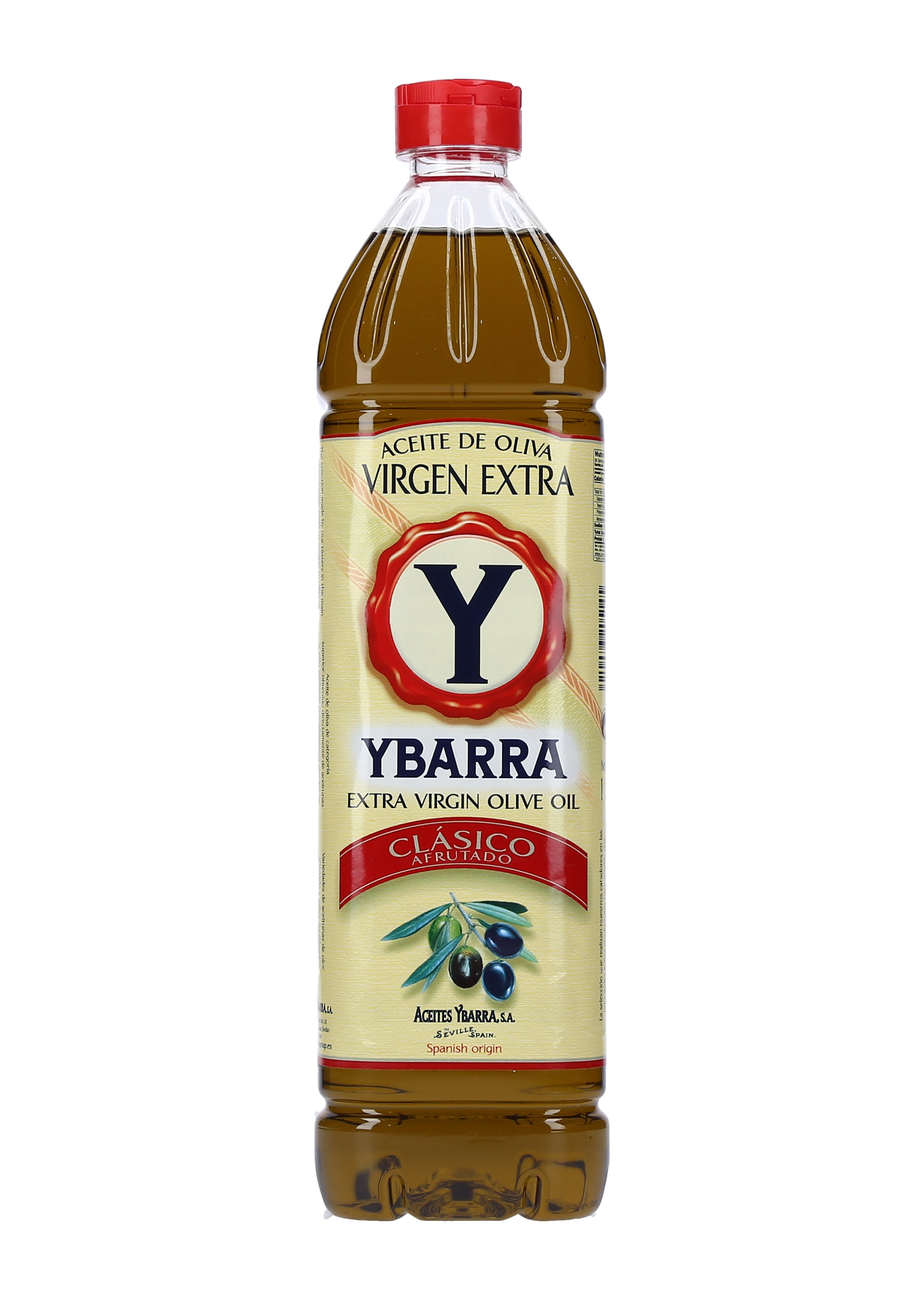 ACEITE DE OLIVA VIRGEN EXTRA YBARRA(PET) CAJA 15/1 LITRO