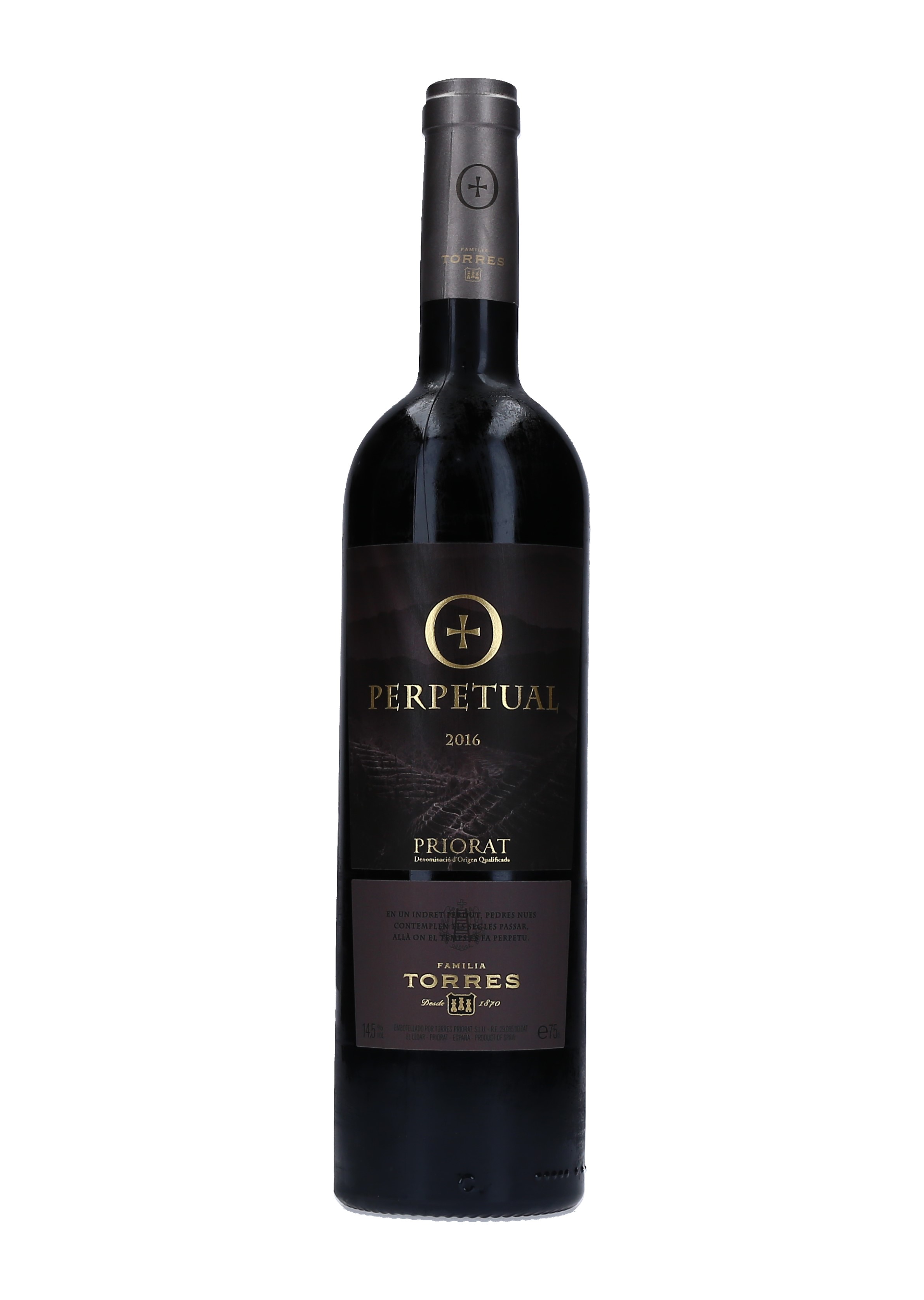 VINO TTO PERPETUAL FAM.TORRES(PRIORAT)17 CAJA 6/75 CL.