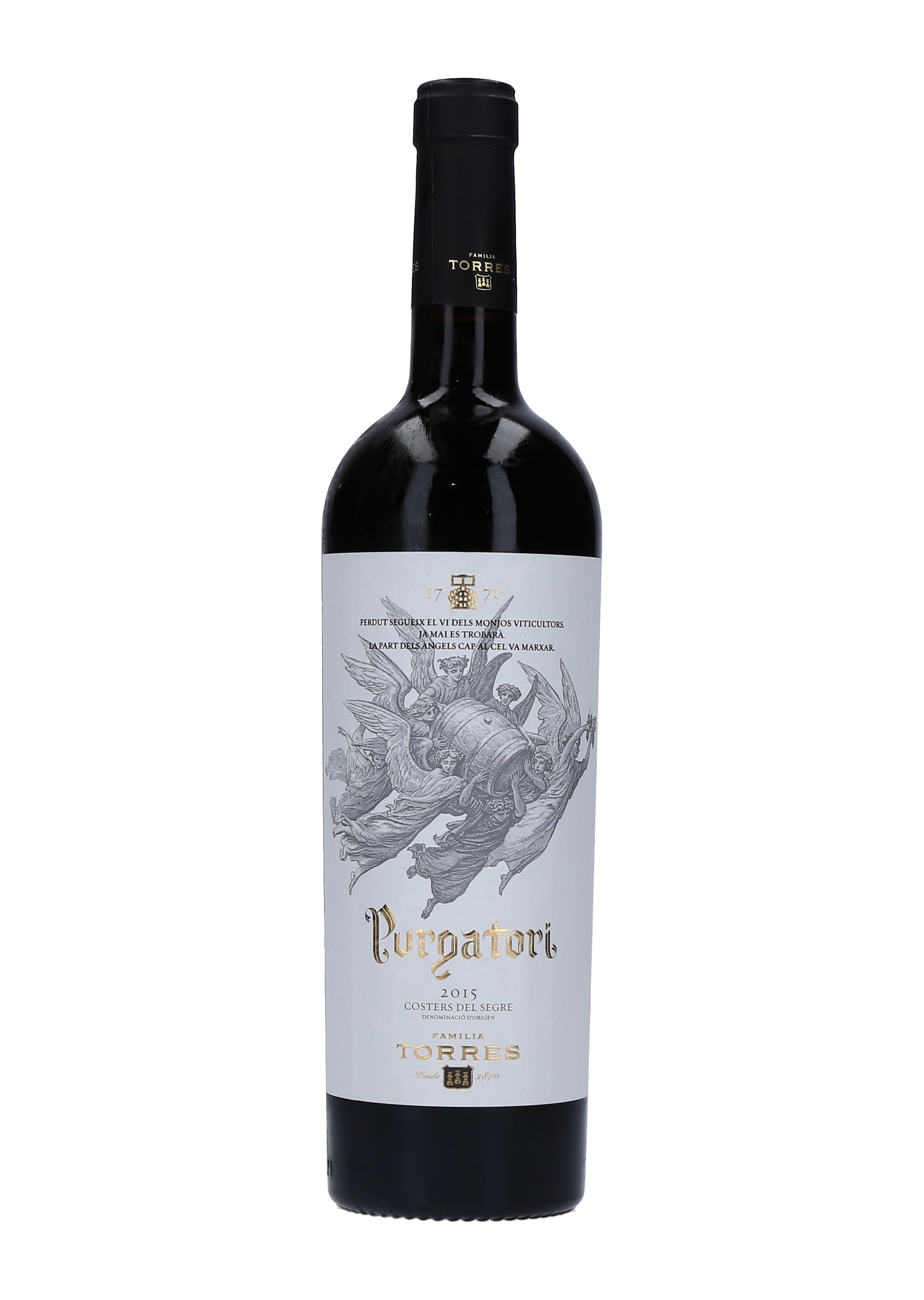 VINO TINTO PURGATORI FAMILIA TORRES 21 CAJA 6/75 CL.