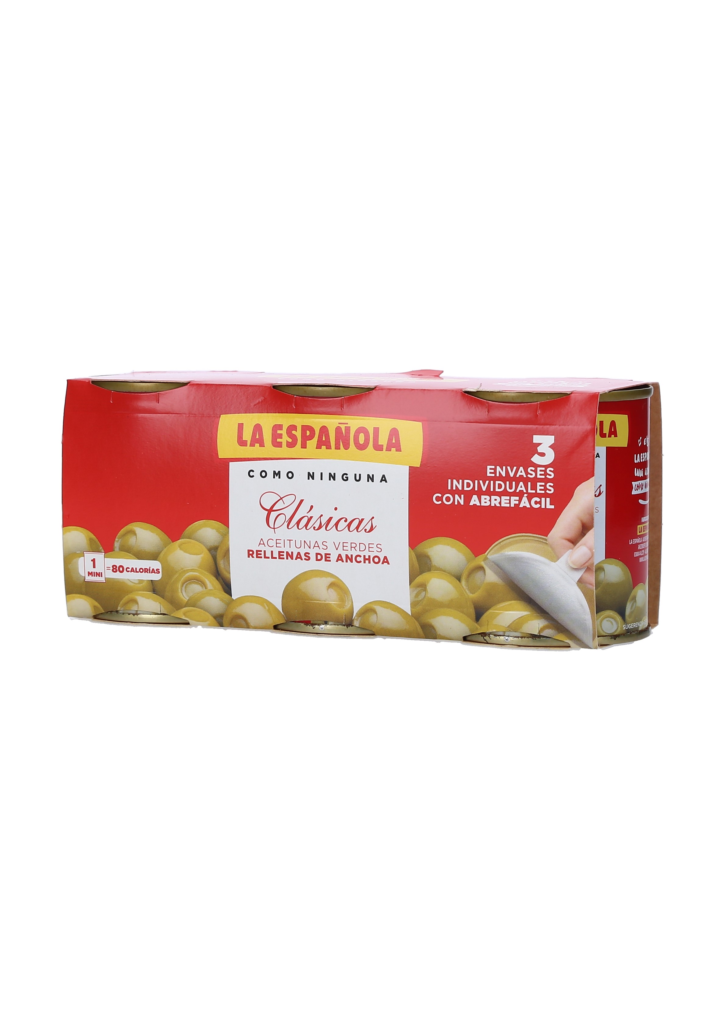 ACEITUNAS RELL ANCHOA (MINI) LA ESPAÑOLA CAJA 8X3/120 GR