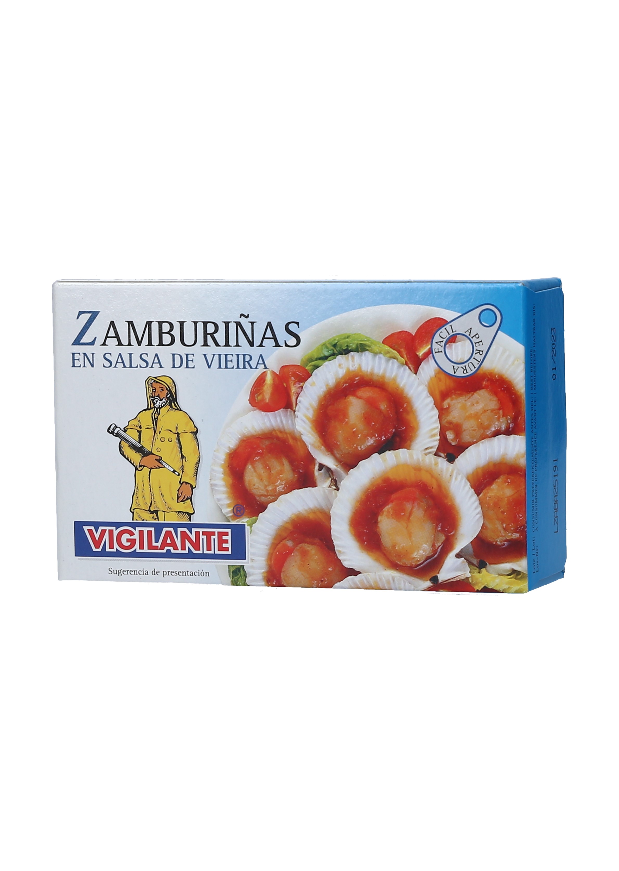 ZAMBURI¥AS EN SALSA VIEIRA VIGILANTE CAJA 50/115 GRS