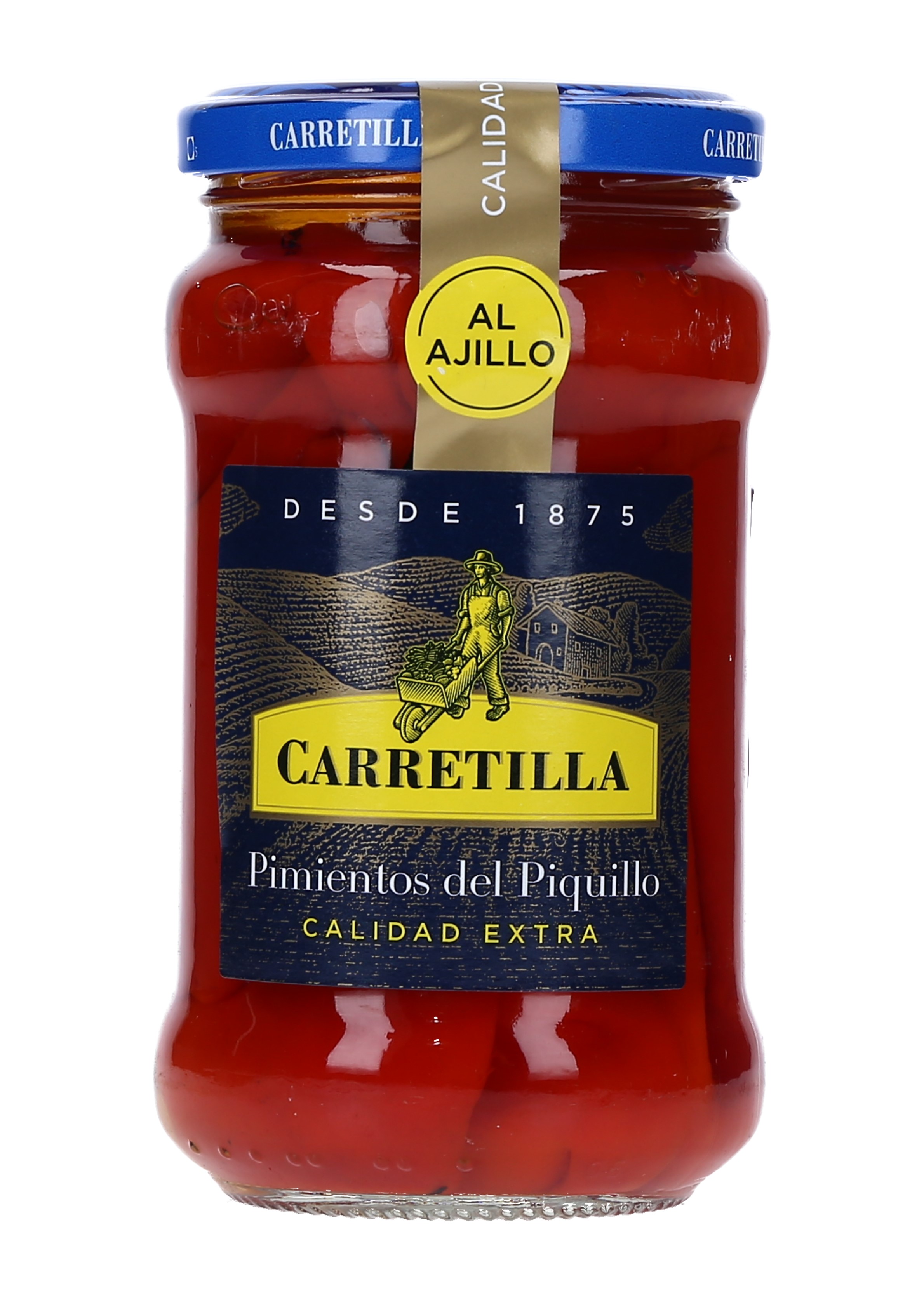 PIMIENTOS PIQUILLO AJILLO CARRETILLA(FCO CAJA 12/290 GRS