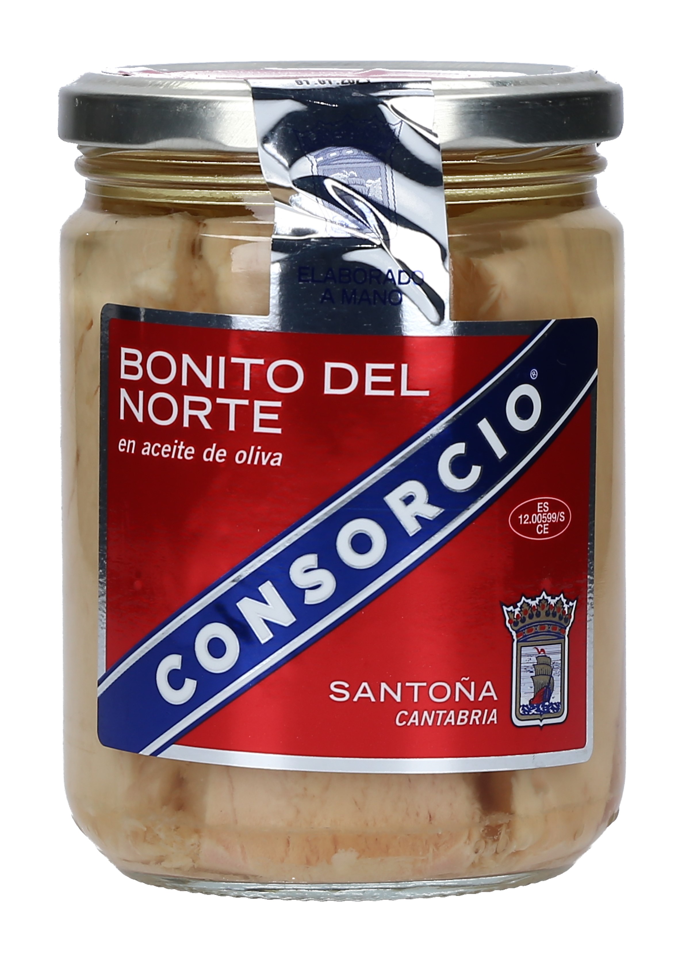 BONITO DEL NORTE ACEITE OLIVA CONSORCIO CAJA 12/400 GR.