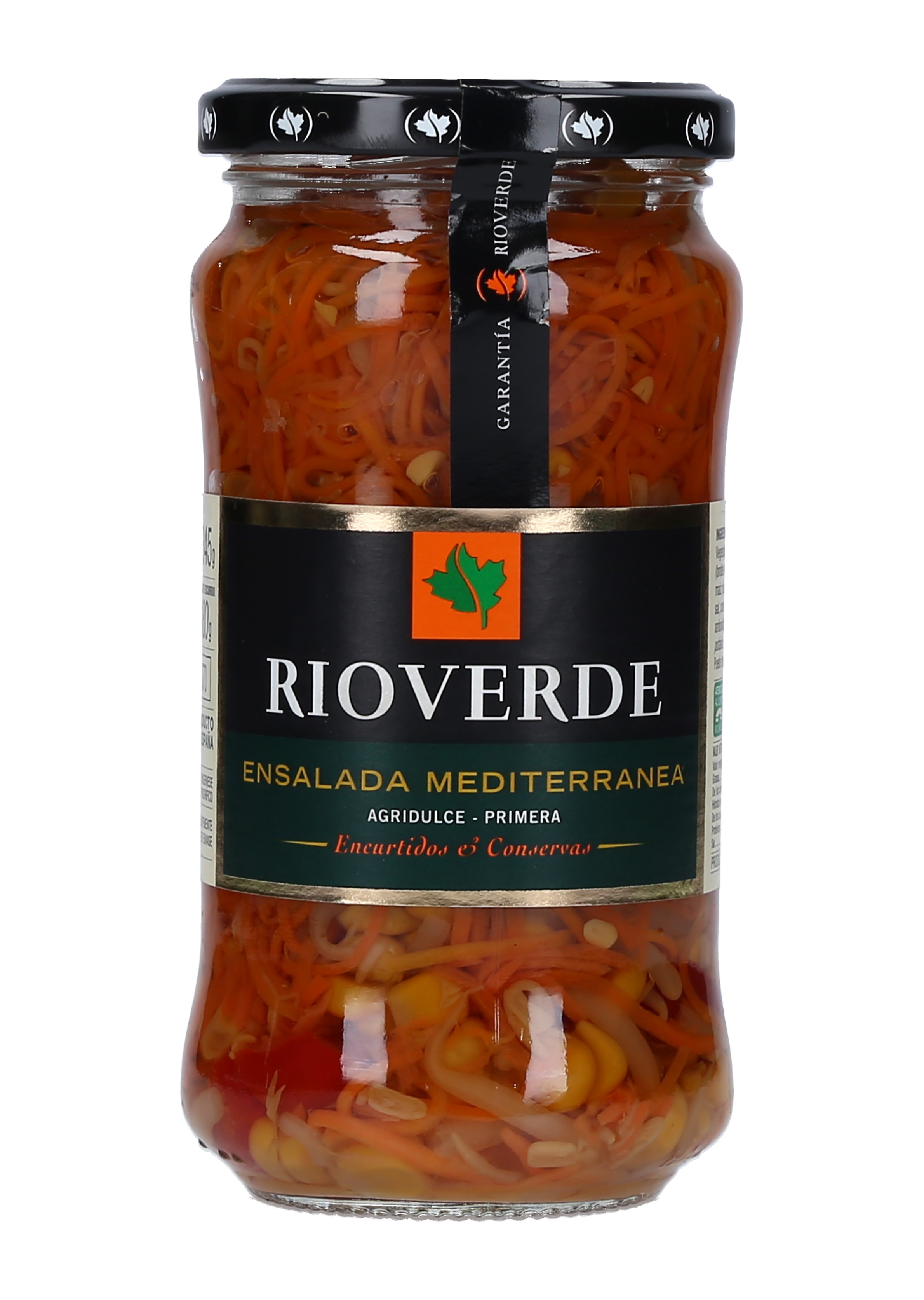 ENSALADA MEDITERRANEA AGRIDULCE RIOVERDE CAJA 12/345 GR.