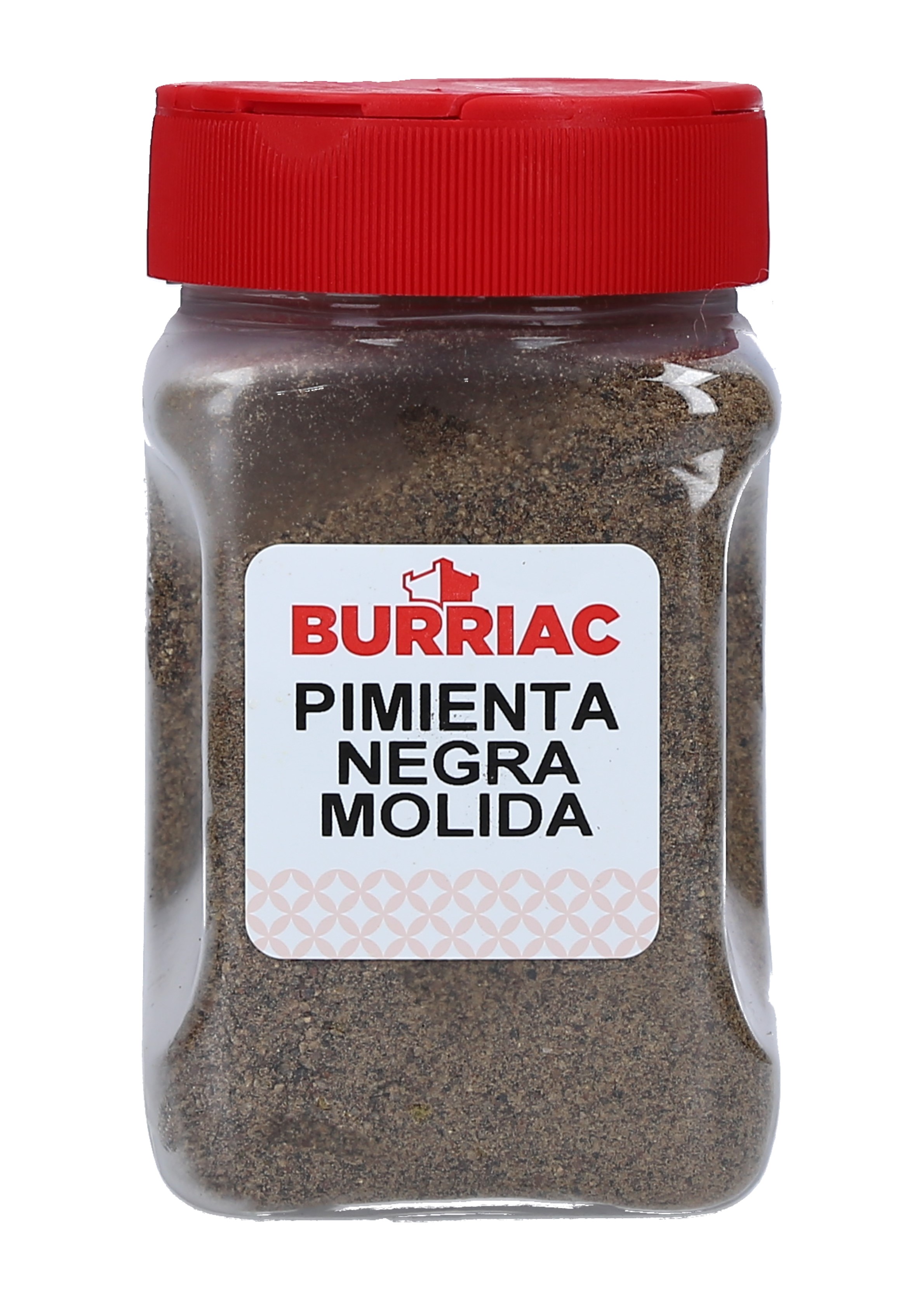 PIMIENTA NEGRA MOLIDA BURRIAC CAJA 12/200 GR.