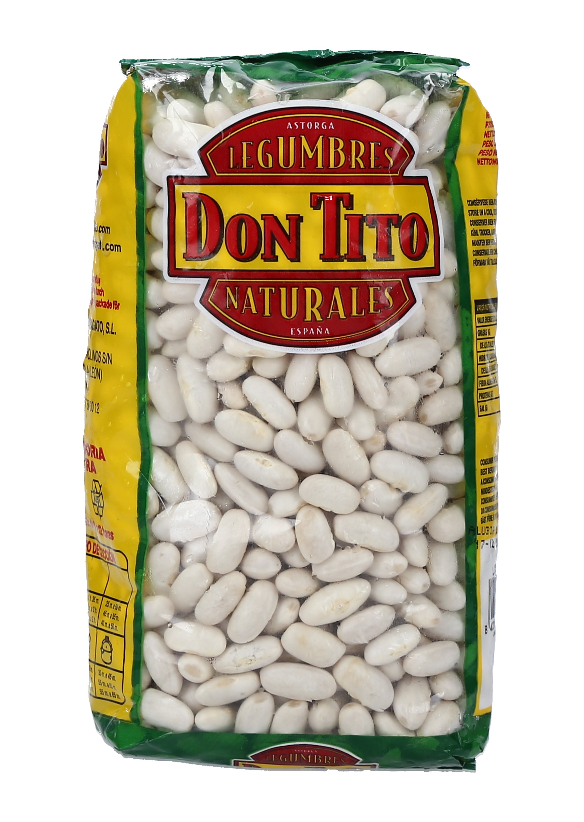 HABICHUELAS BLANCAS(MED)RI¥ON DON TITO FARD 20/500 GRS