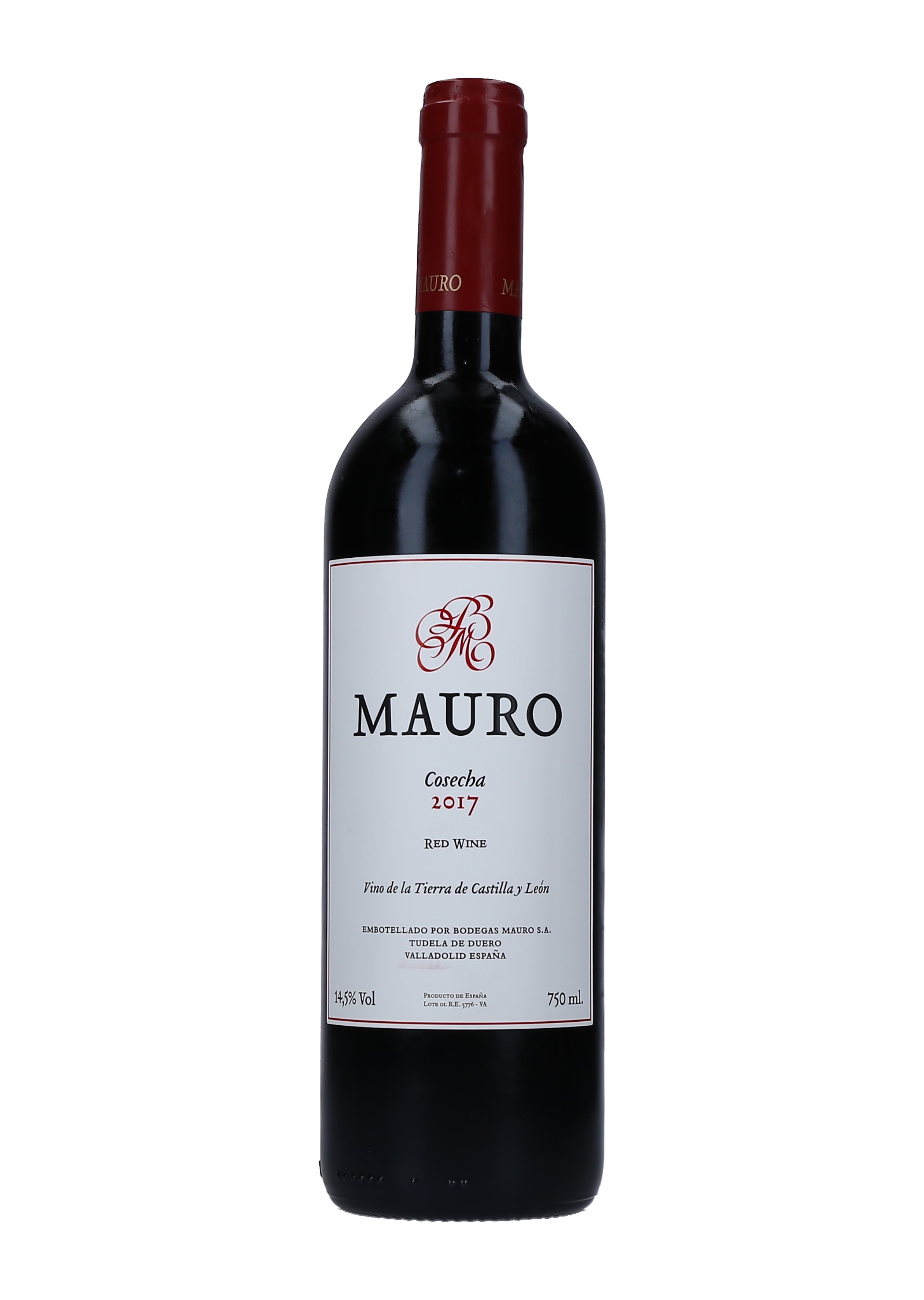 VINO TINTO MAURO (TUDELA DE DUERO)    20 CAJA 12/75 CL.