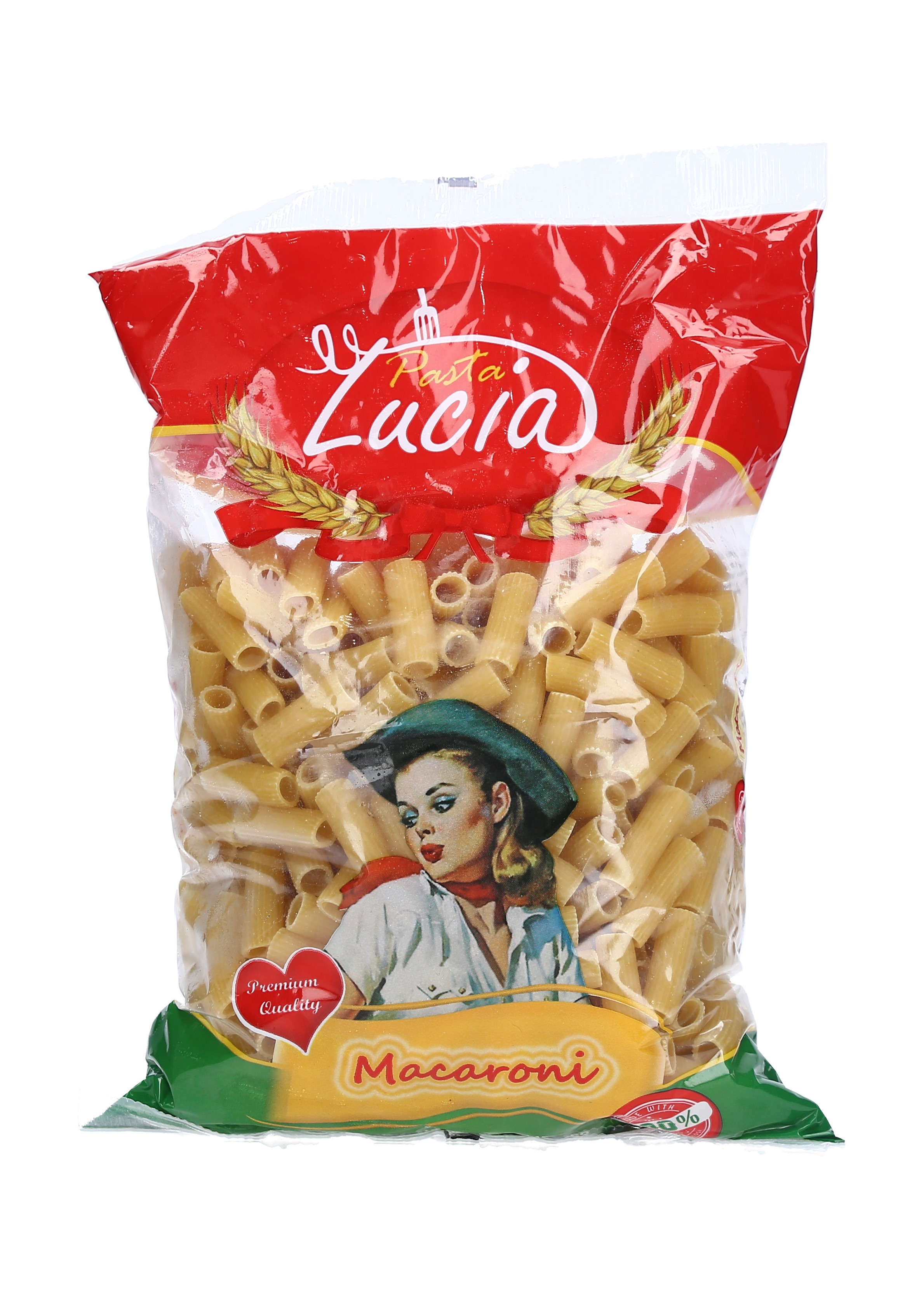 RIGATONI PASTA LUCIA (MACARRONI RAYADO)