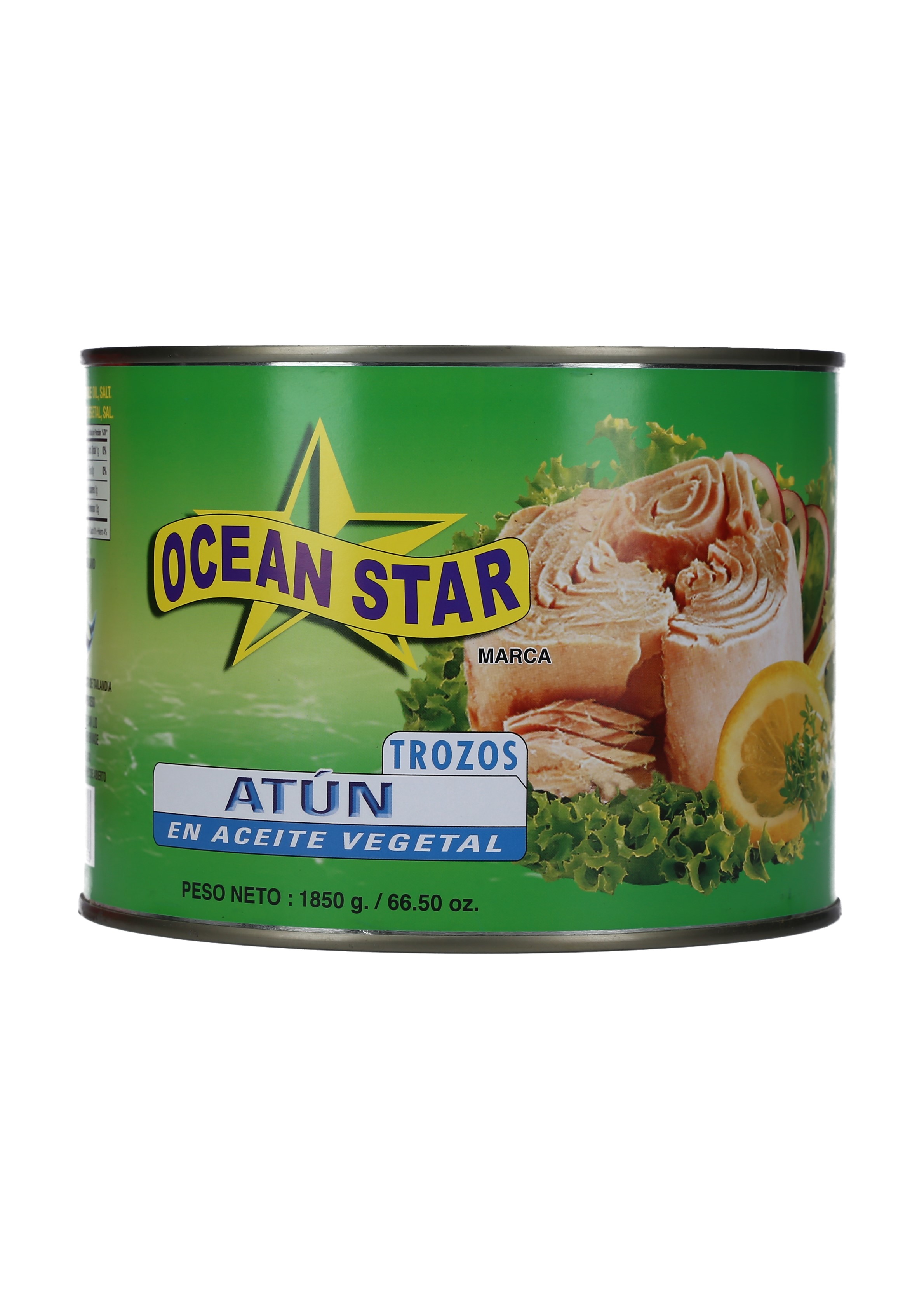 ATUN ACEITE CHUNKS (SKIPJACK) OCEAN STAR CAJA 6/66.5 ONZ