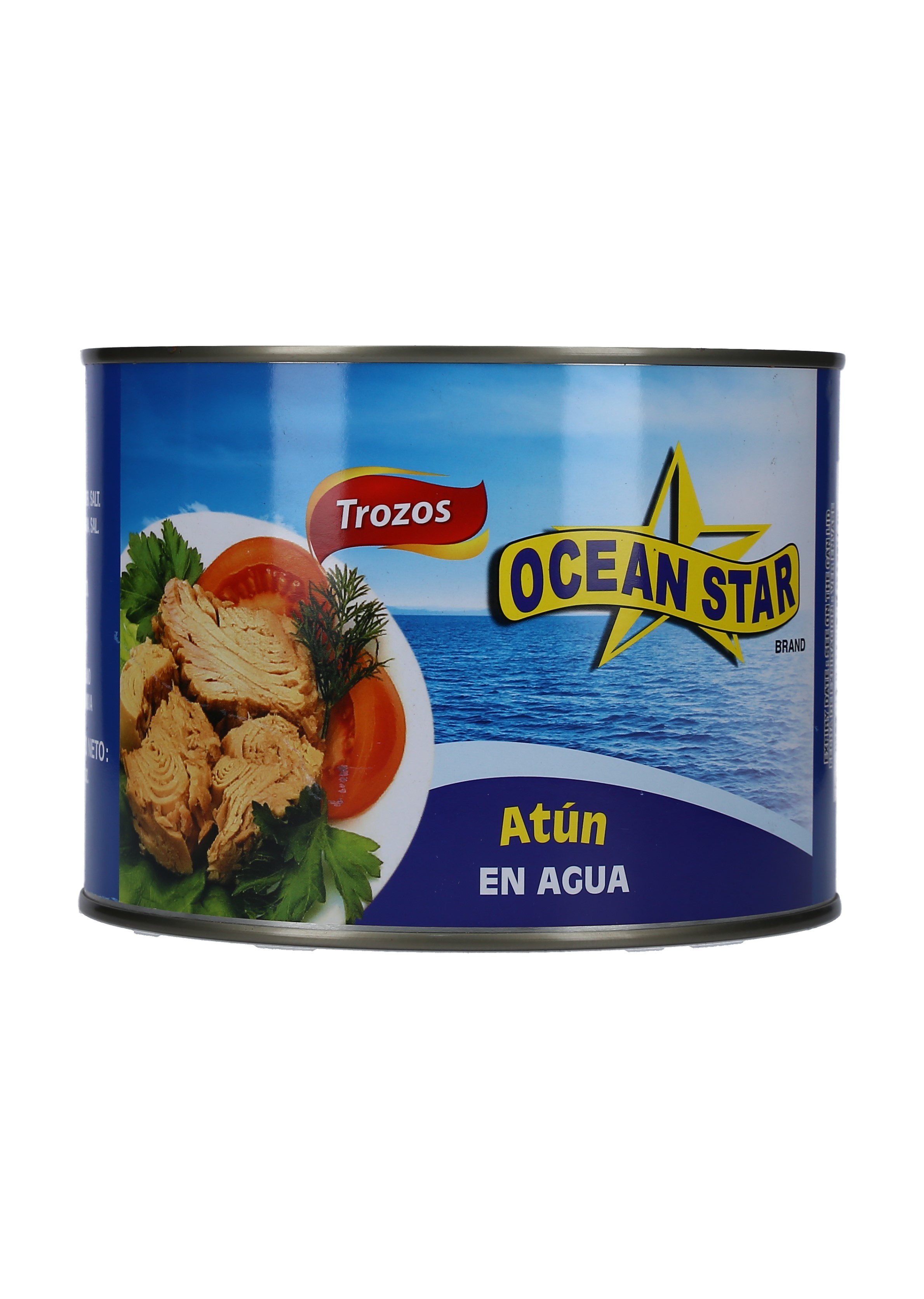 ATUN AGUA CHUNKS (SKIPJACK) OCEAN STAR CAJA 6/66.5 OZ.