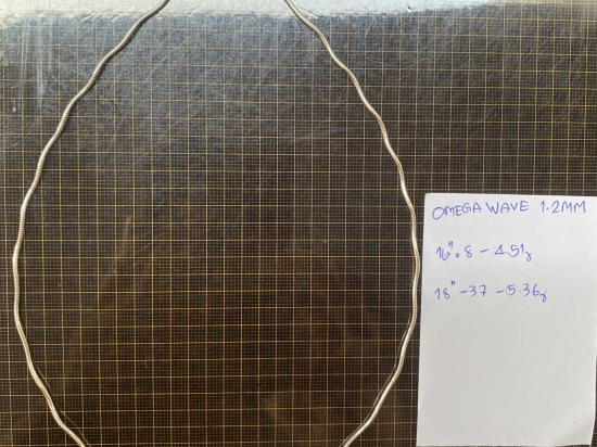 Necklace OMEGAWAVE 1.2MM