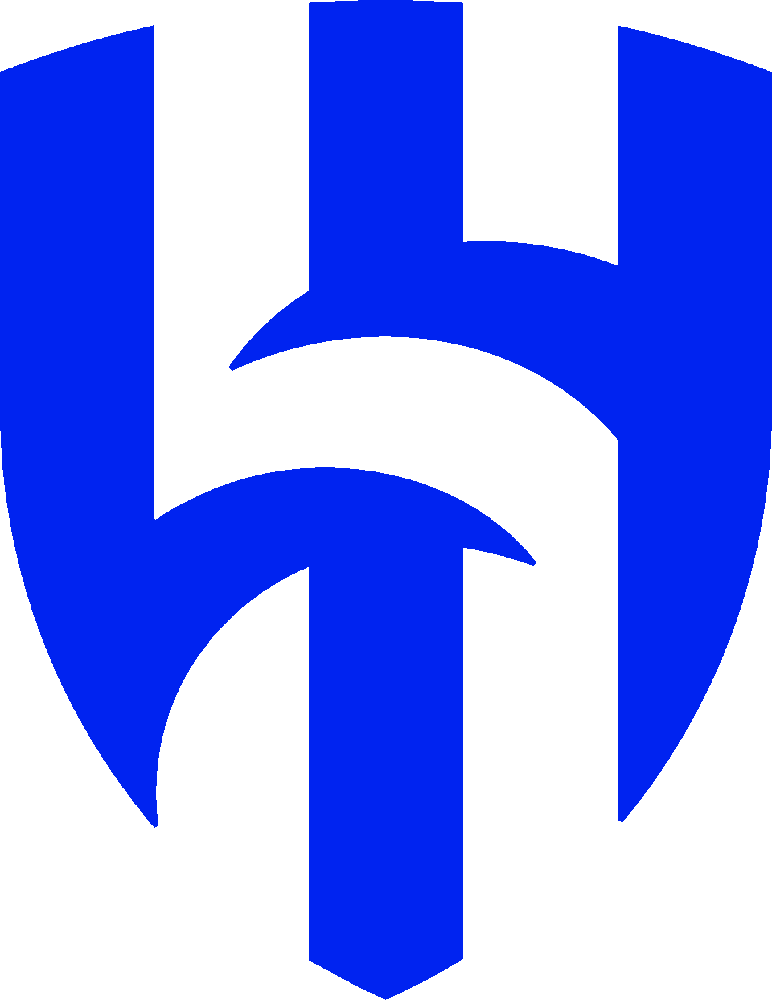 Al-Hilal stencil, painted in 1 color