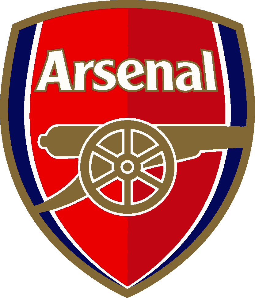 Arsenal stencil, painted in 5 colors