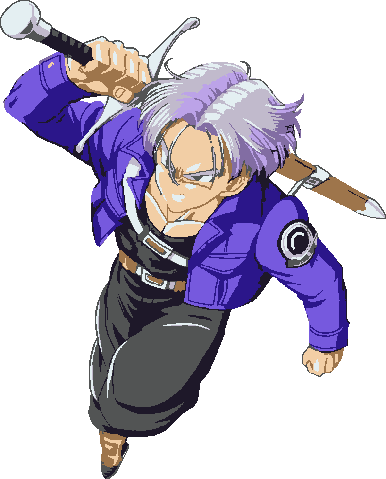 Trunks stencil, painted in 10 colors