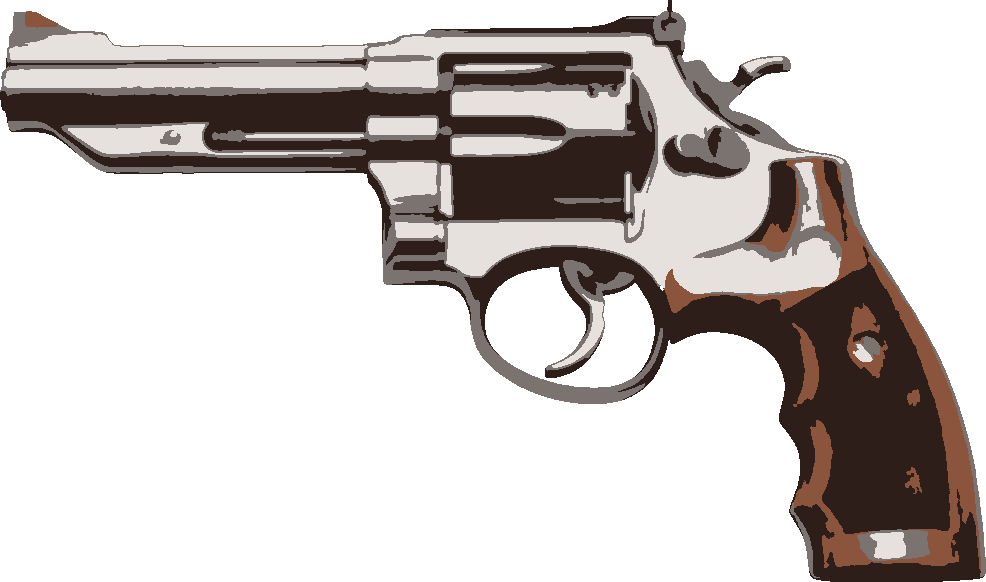 Smith and Wesson stencil, painted in 4 colors