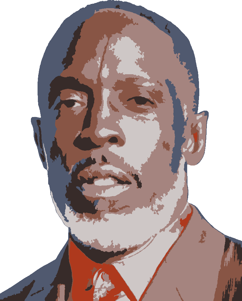 Mike Williams stencil, painted in 6 colors