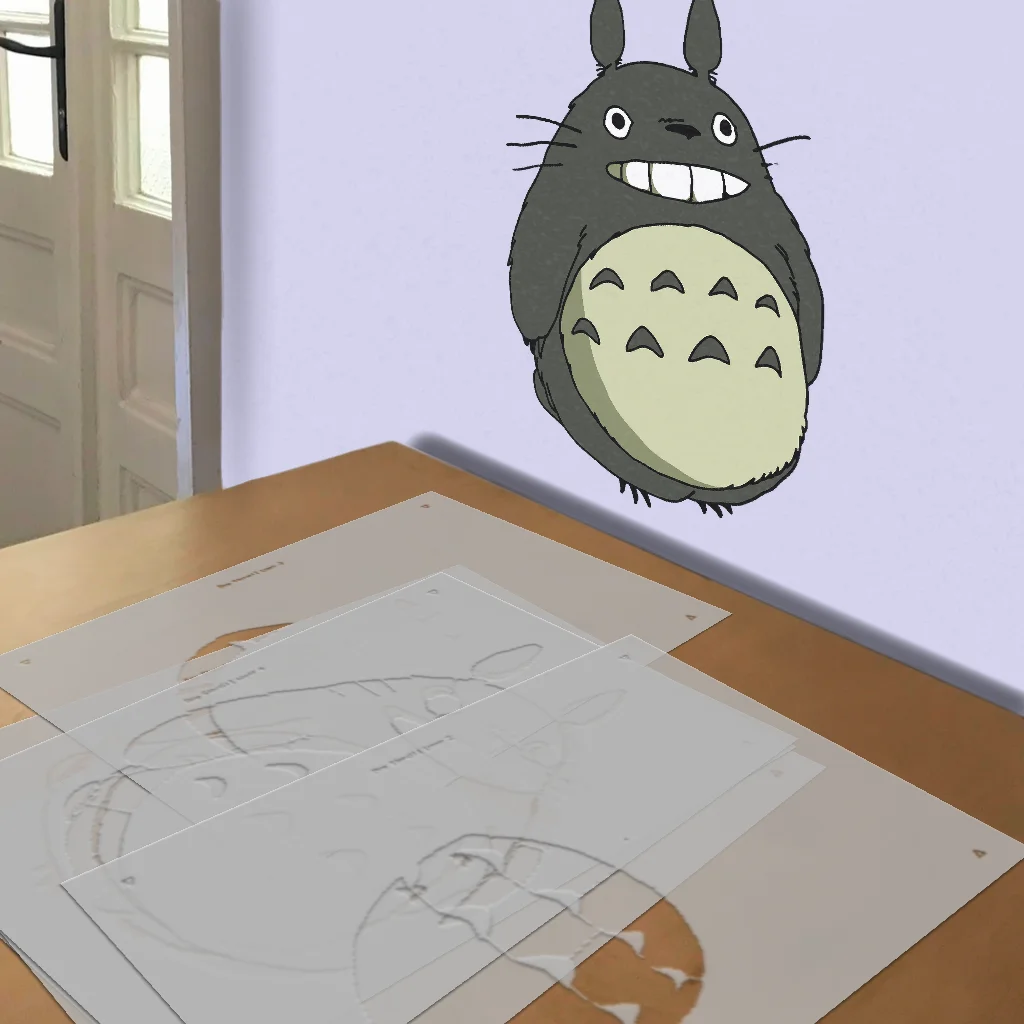 ととろ様 Totoro - BayStencil Gallery