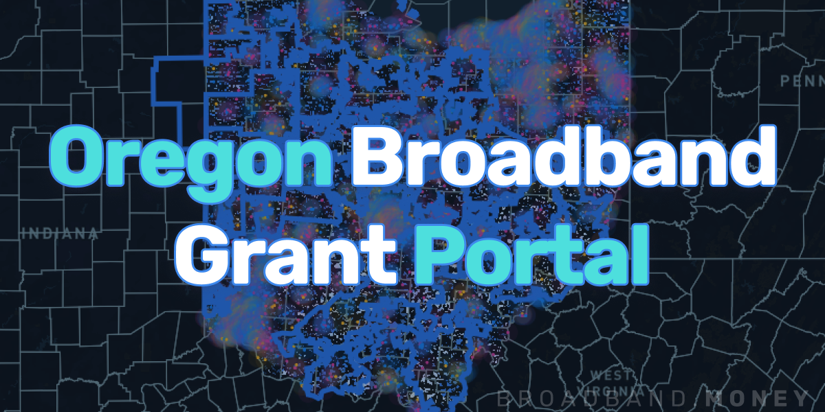 Oregon Broadband Map Image