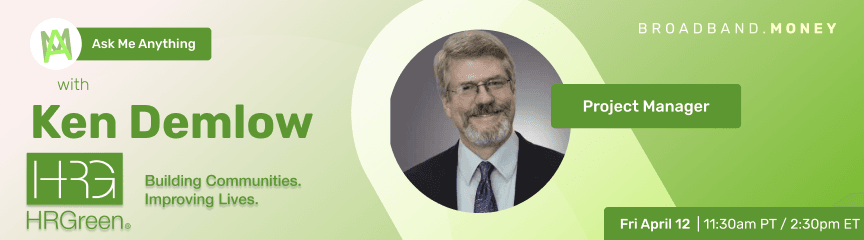 Ask Me Anything! with Ken Demlow, Project Manager at HR Green, Inc. Banner Image
