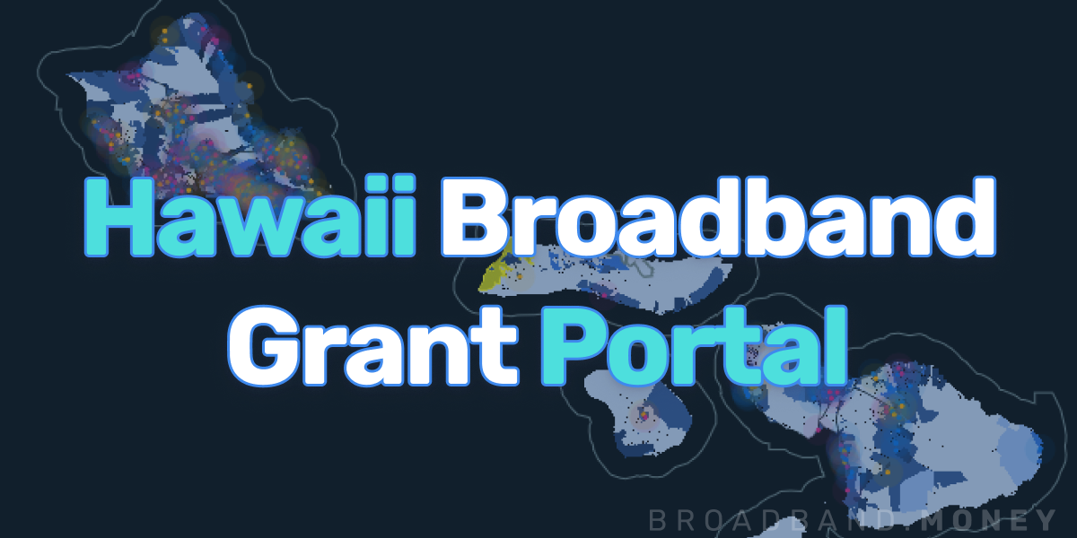 Hawaii Broadband Map Image