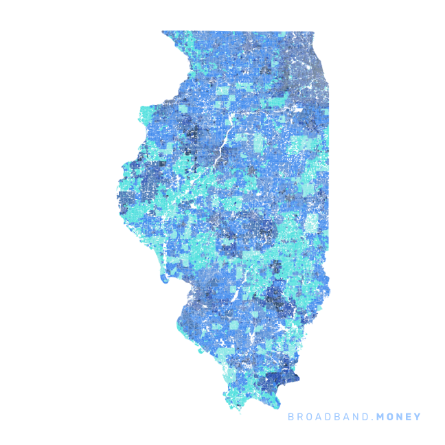 Illinois broadband investment map ready strength rank
