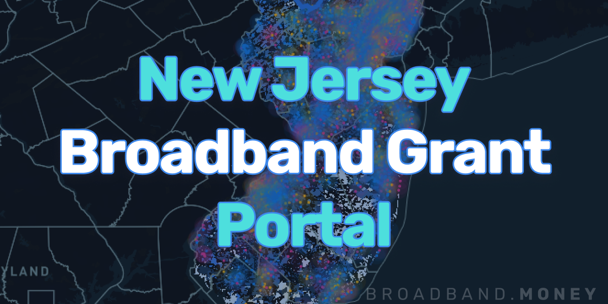 New Jersey Broadband Map Image