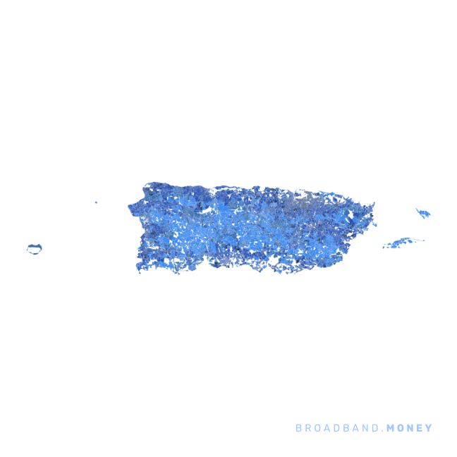 Puerto Rico broadband investment map ready strength rank