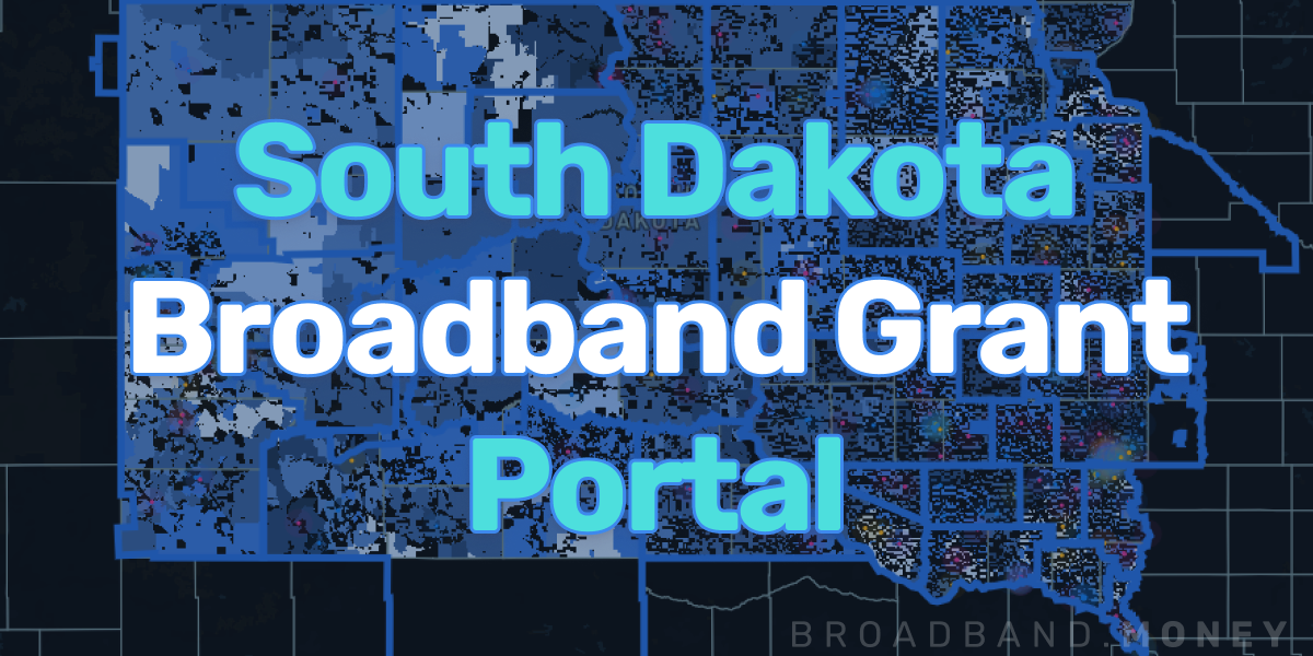 South Dakota Broadband Map Image