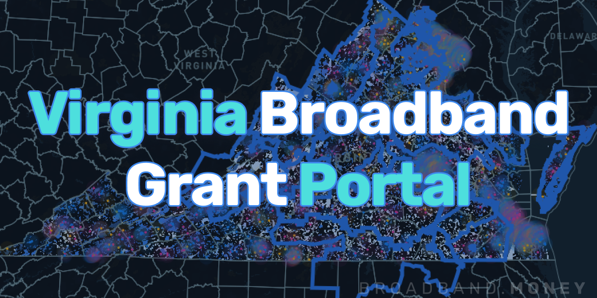 Virginia Broadband Map Image