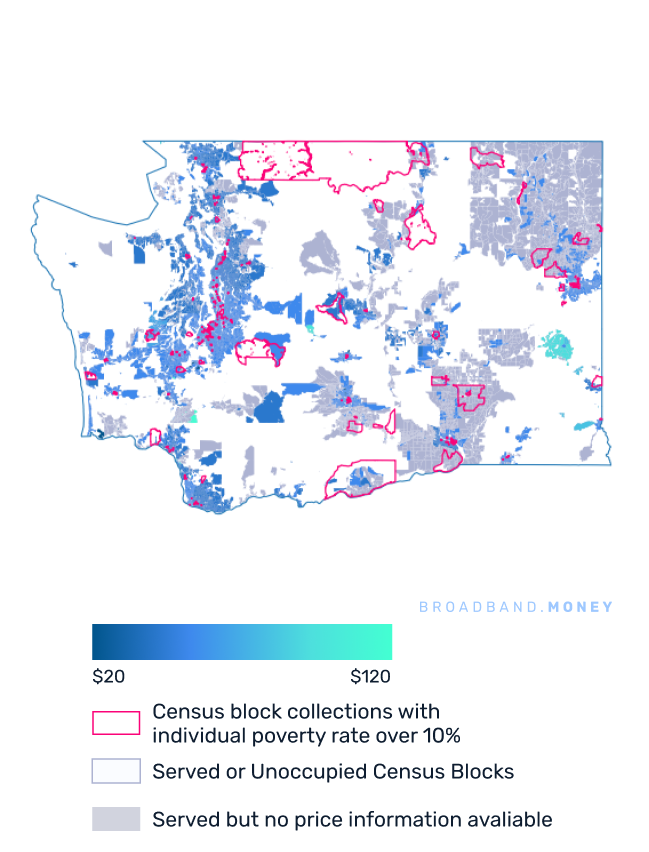 Washington broadband investment map yield on cost