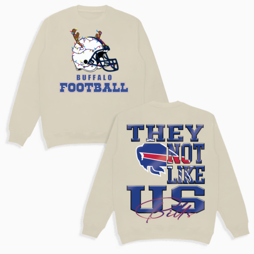 Buffalo Christmas Shirt, 2 Side They Not Like US